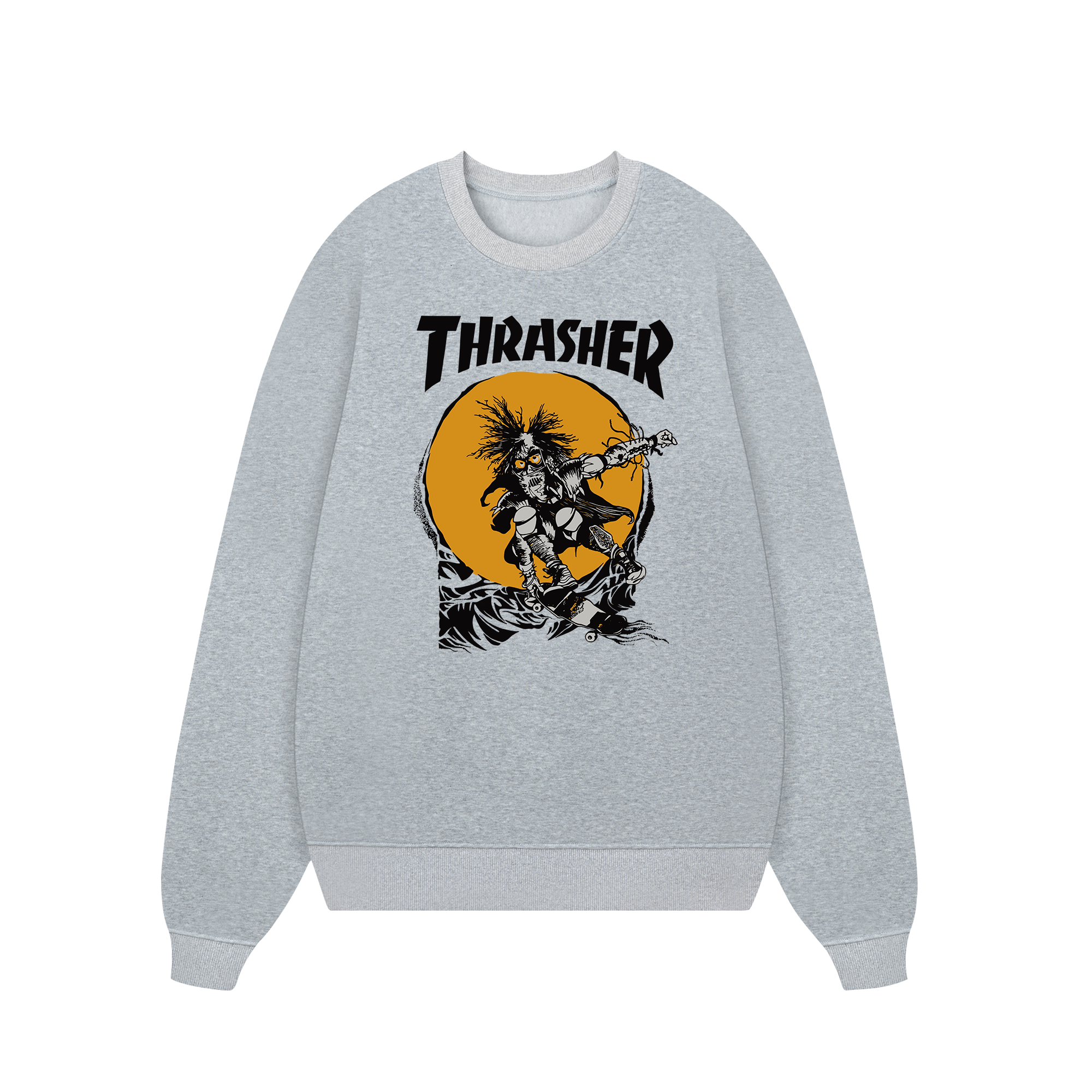 Thrasher Mag Pusheads Skateboard Sweater