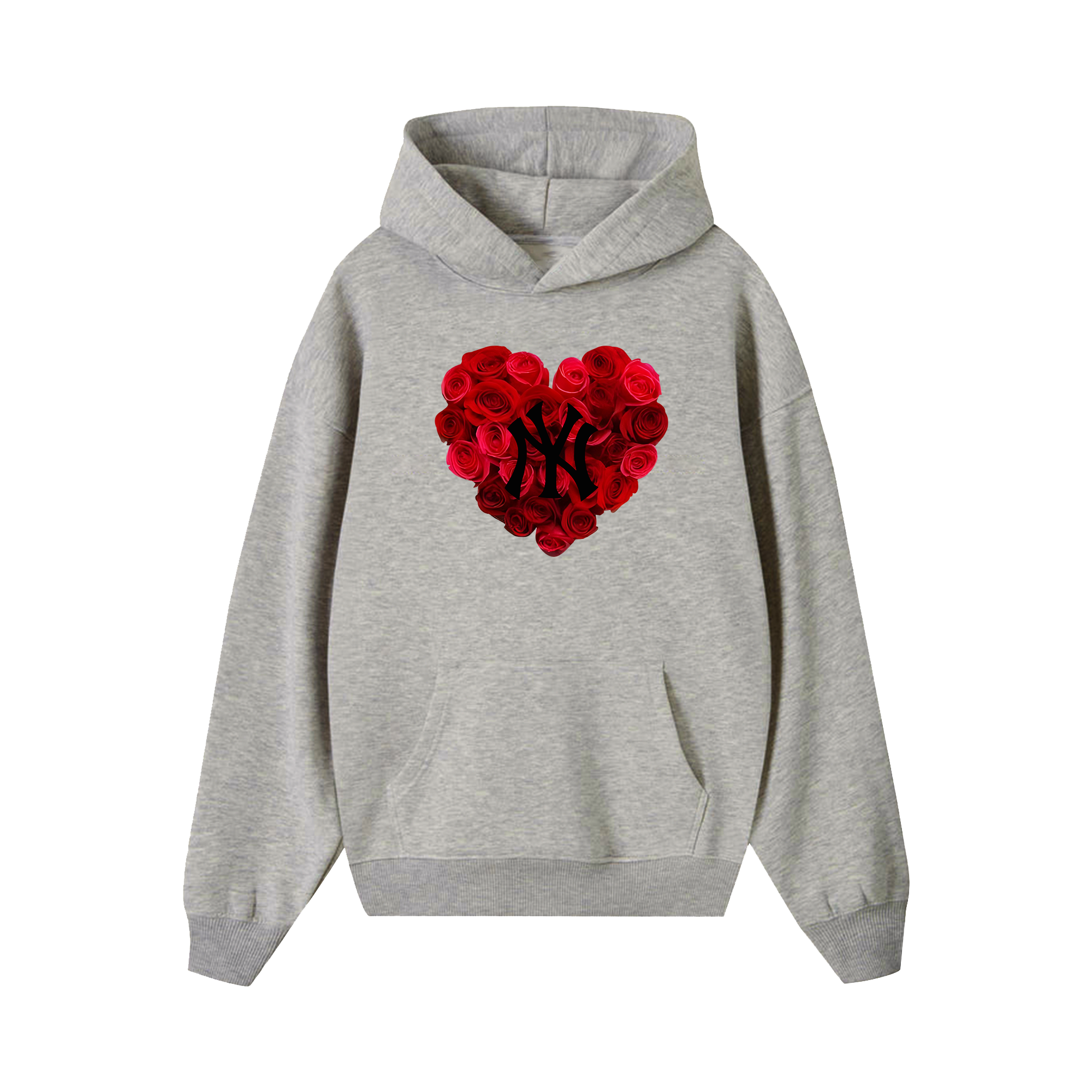 MLB Floral Rose Heart Hoodie