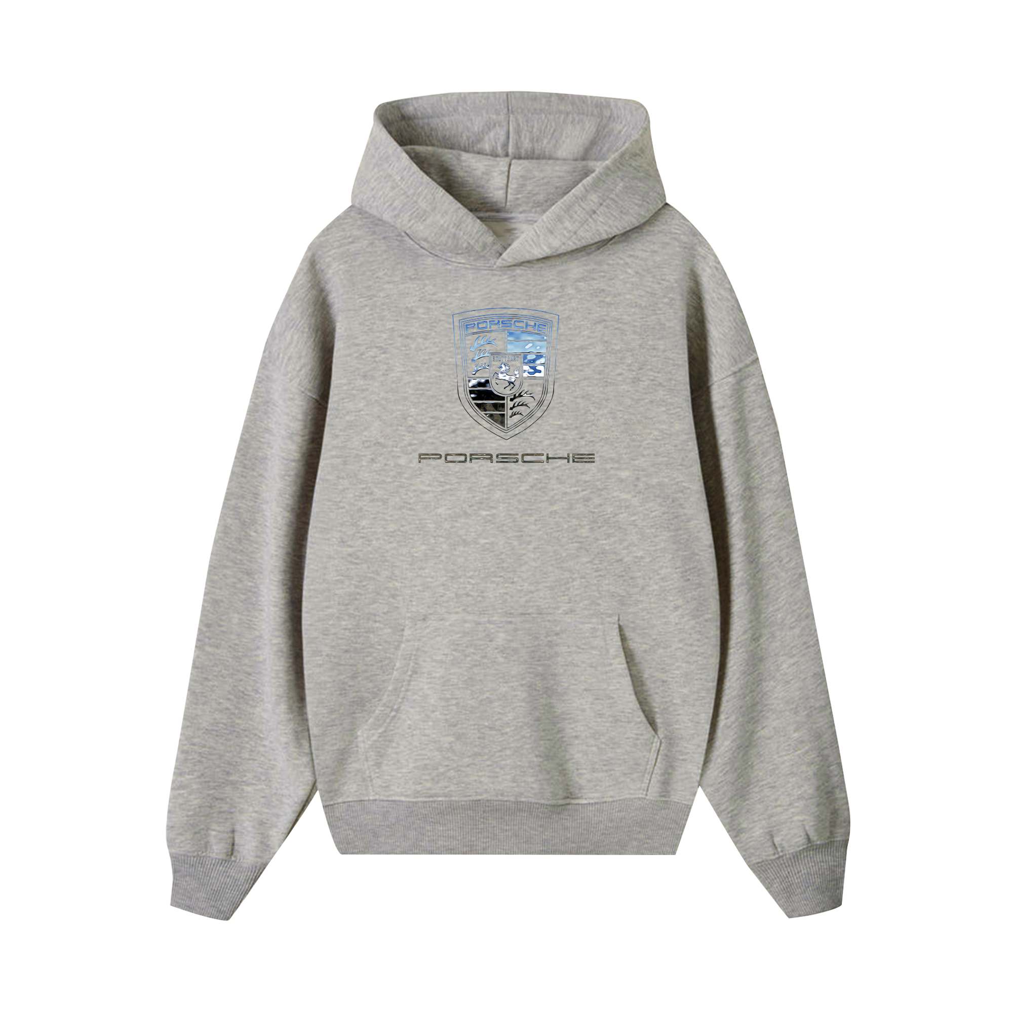 Porsche Metal Material Hoodie