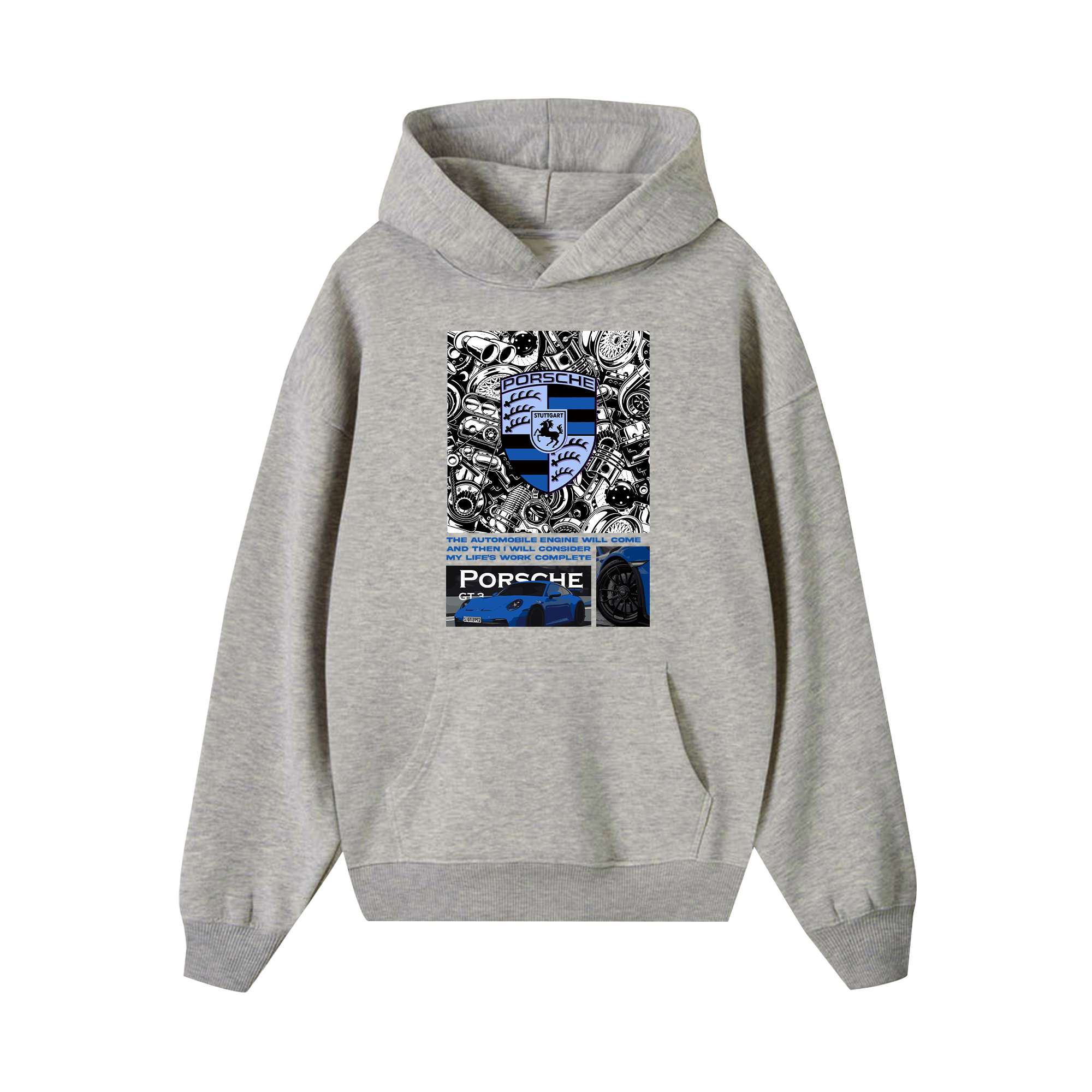 Porsche The Auto Mobile Hoodie