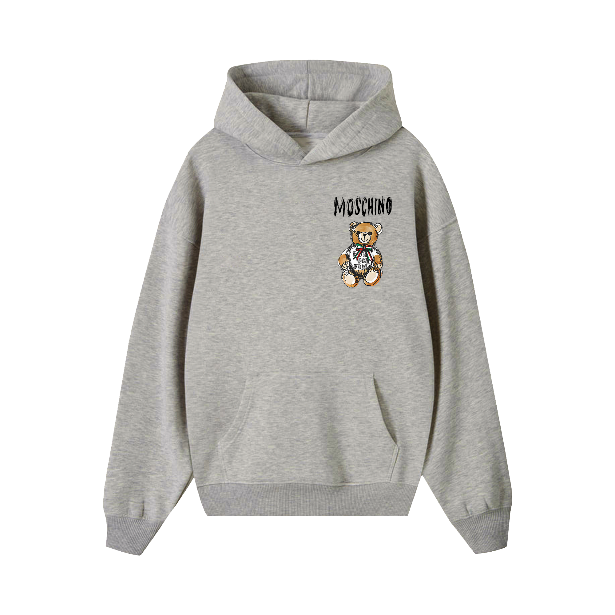 Moschino Brown Bear  Hoodie