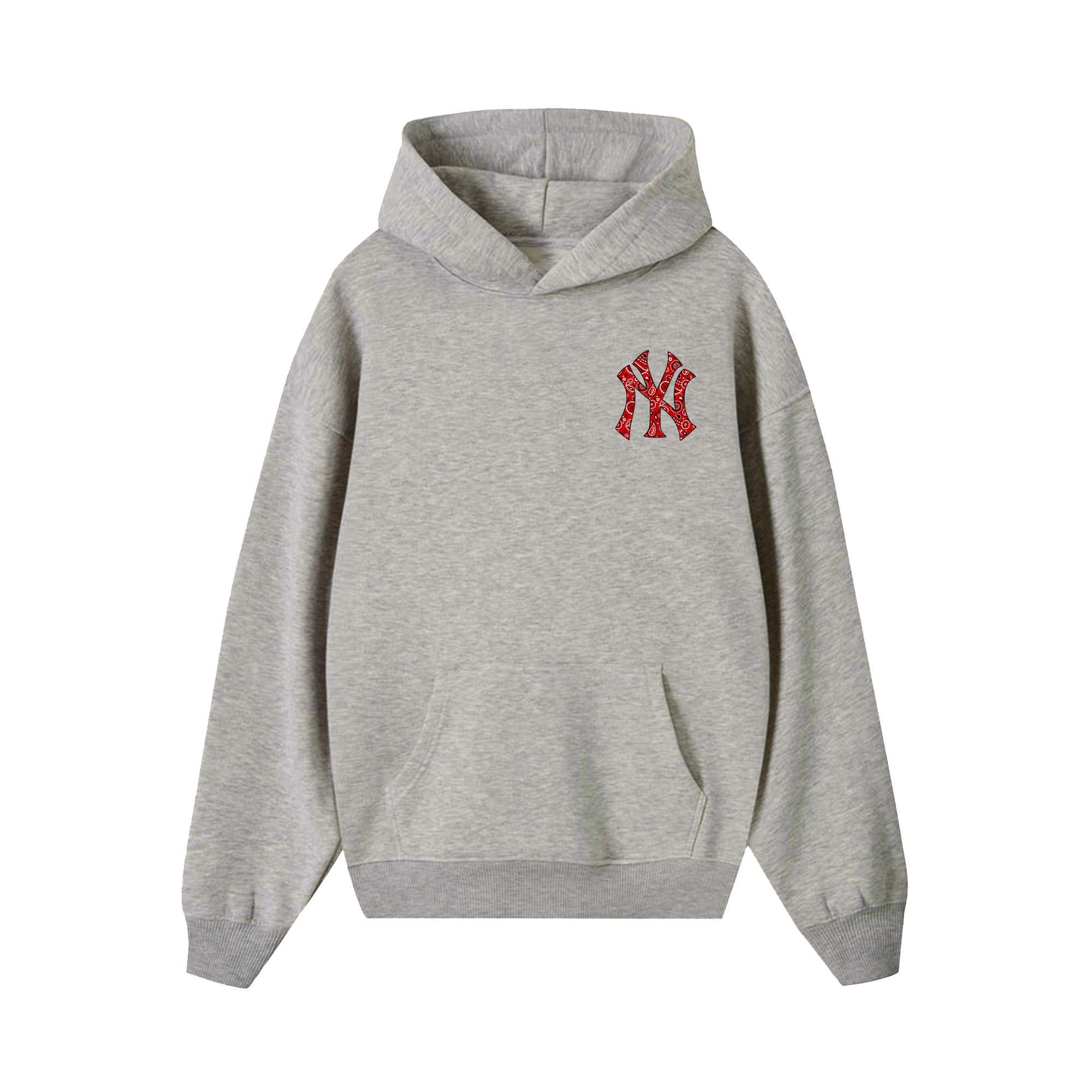 MLB Floral Red Logo Yeankees Hoodie