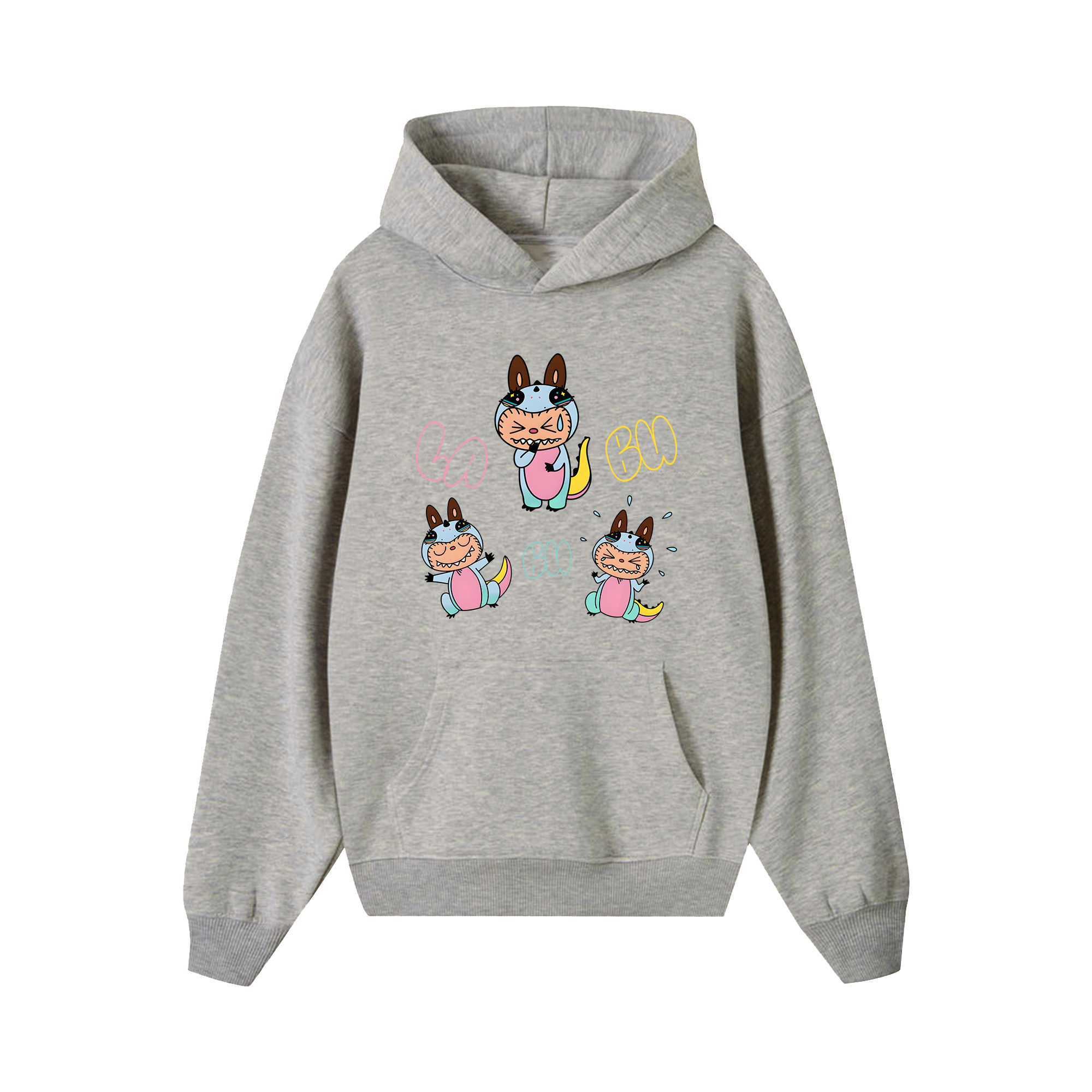 Labubu Funny Motion Hoodie