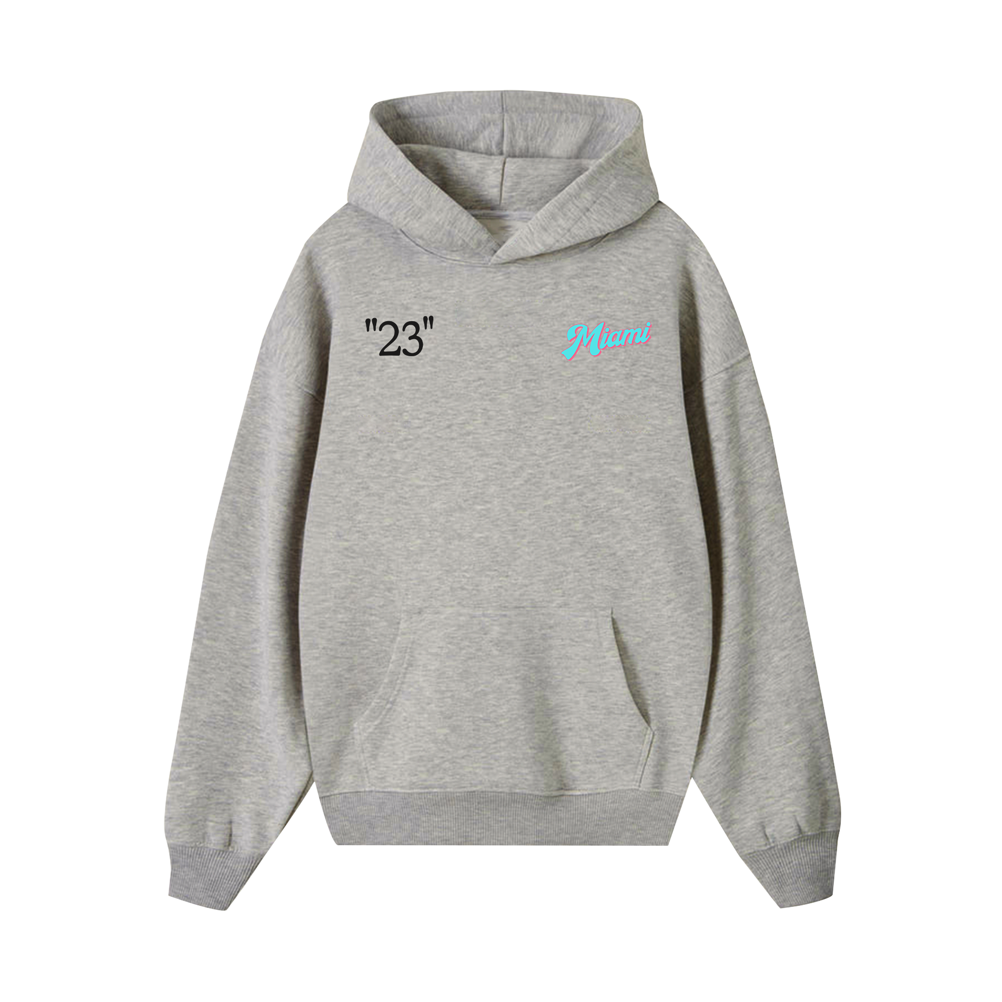 Off White Cyan Miami Hoodie