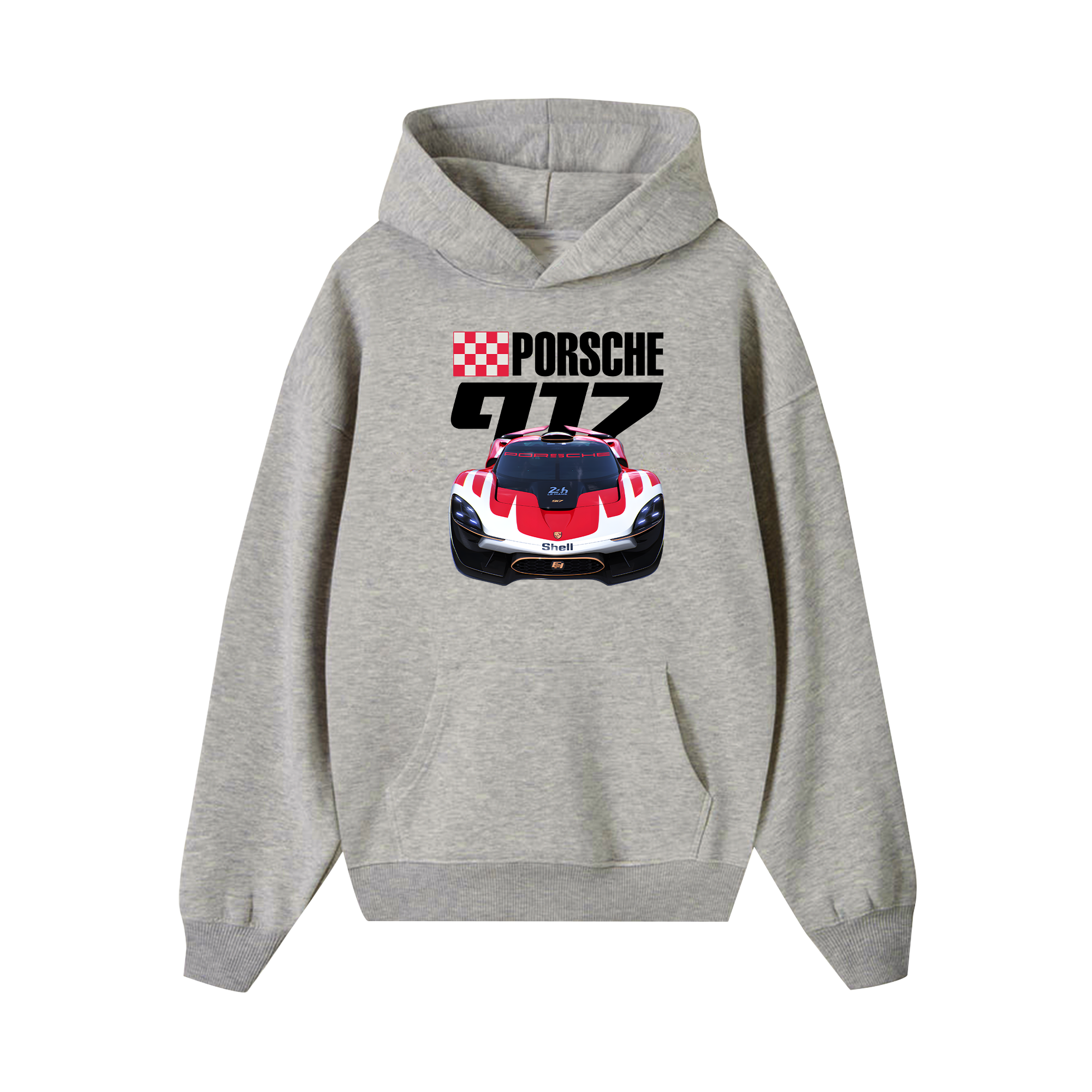 Porsche Red Racing Hoodie 917