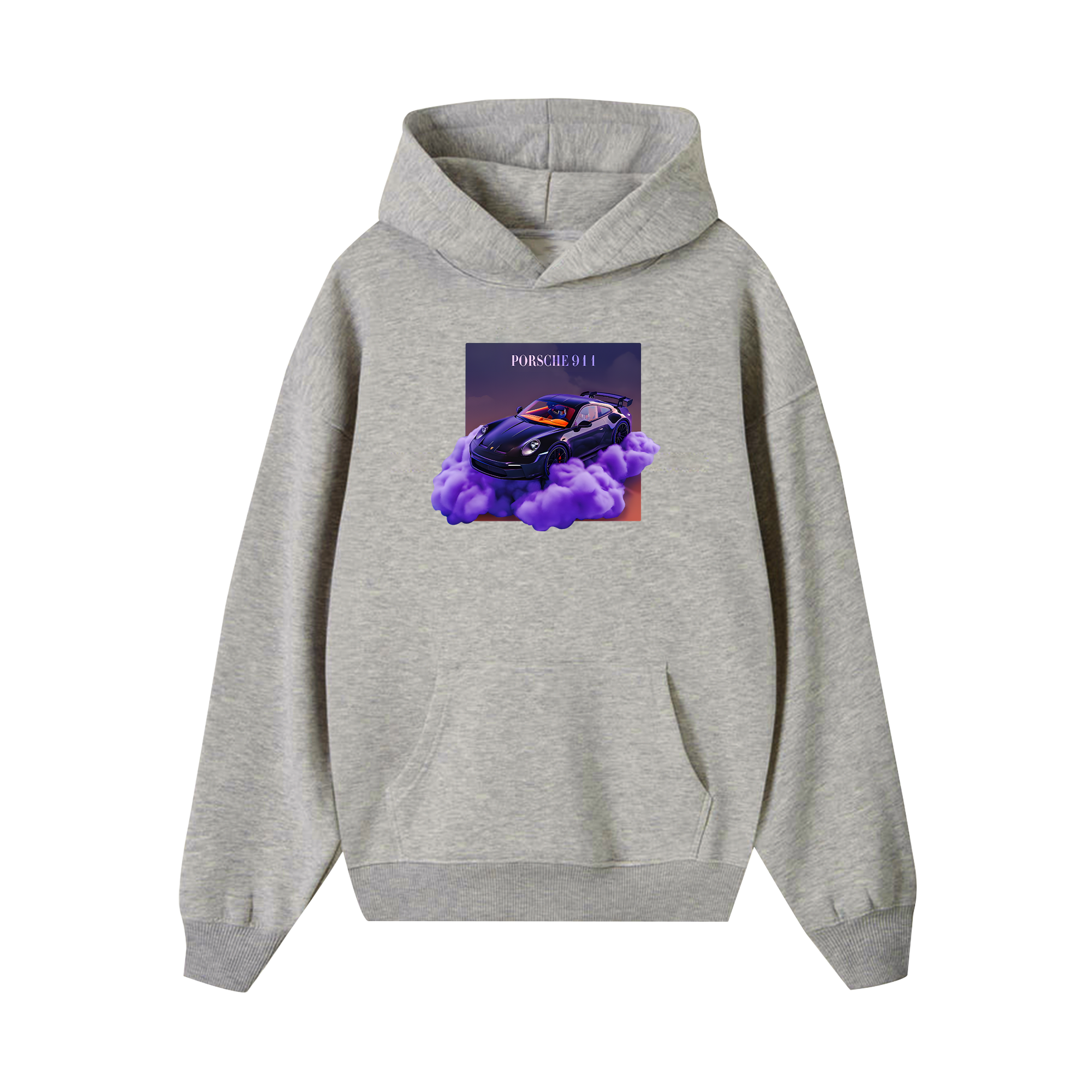 Porsche 911 Purple Clound Hoodie