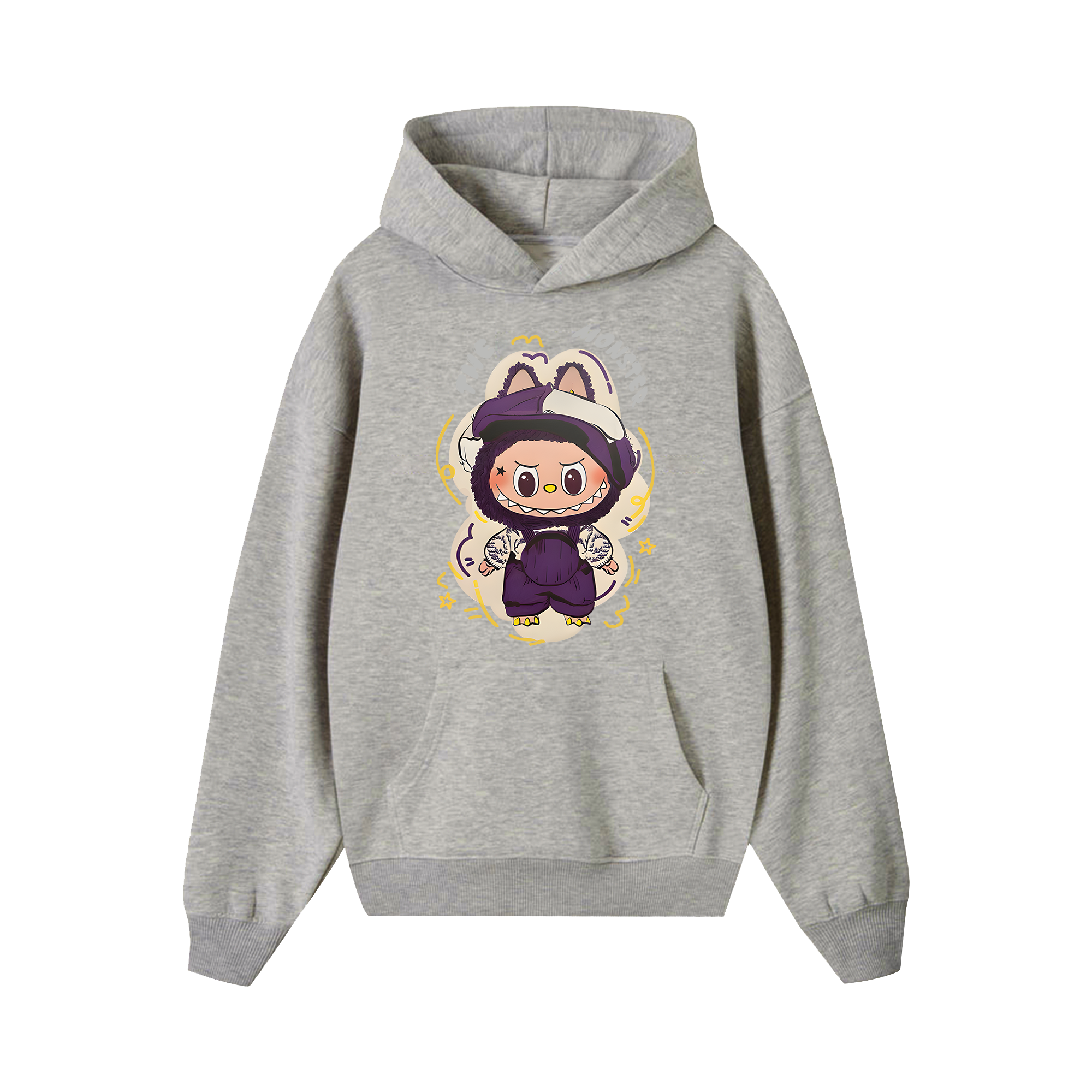 Labubu Purple Planet Hoodie