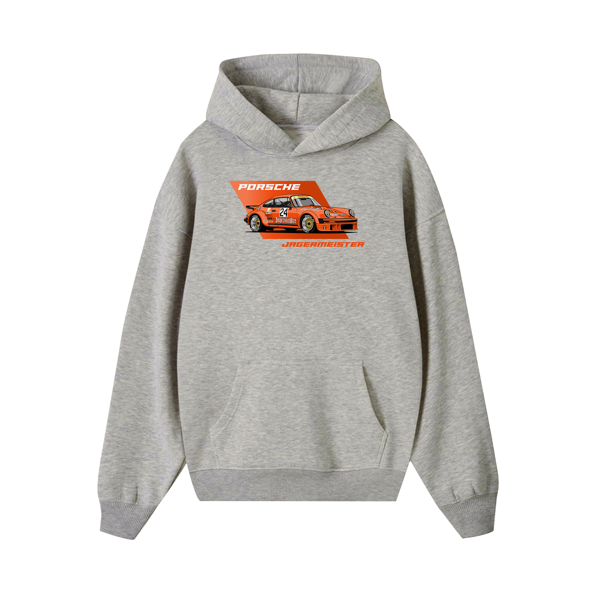 Porsche Flamboyant Orange Jagermeister Hoodie