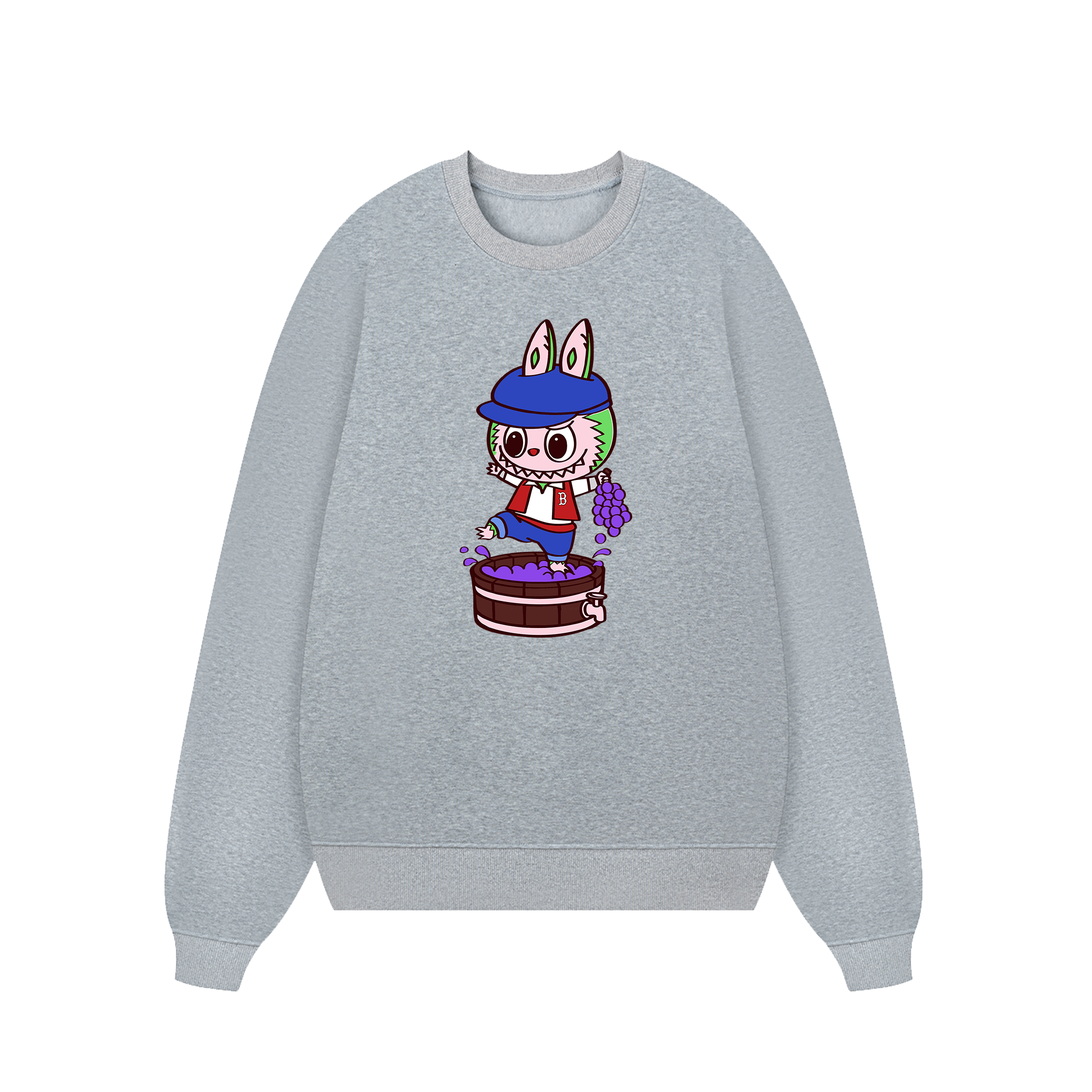 MLB Labubu Grape Boy Boston Sweater