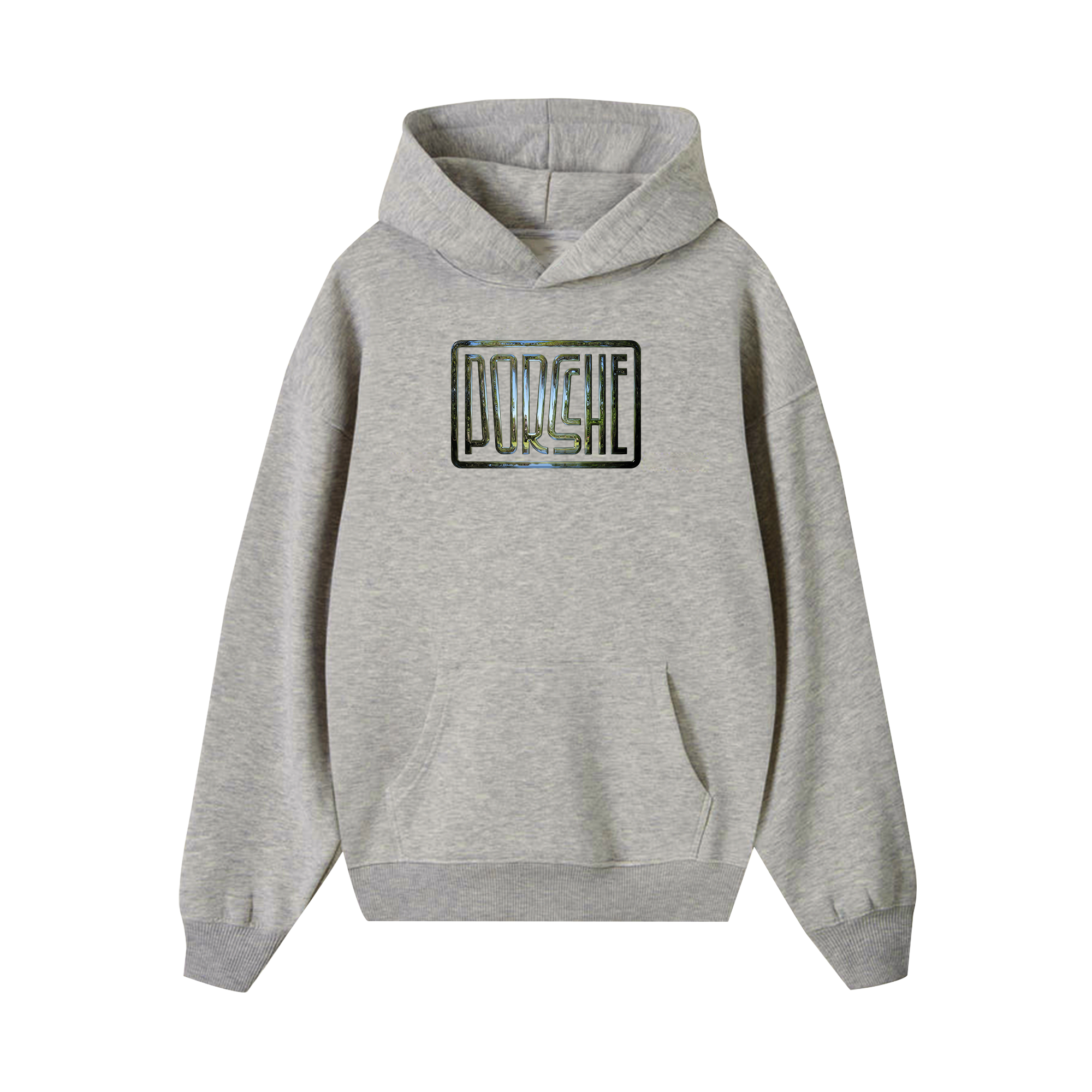 Porsche Chrome Sign Hoodie