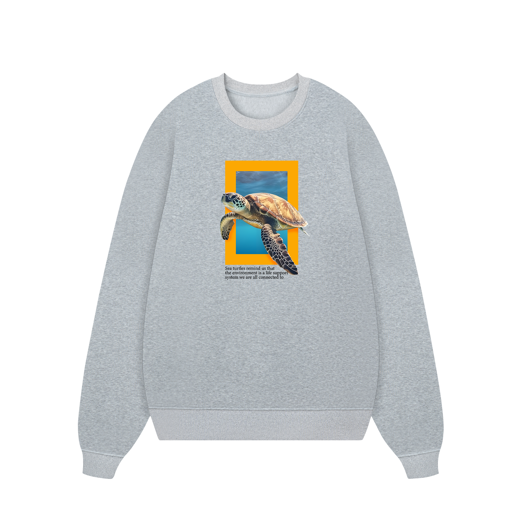 National Geographic Sea Turtles Remind Sweater