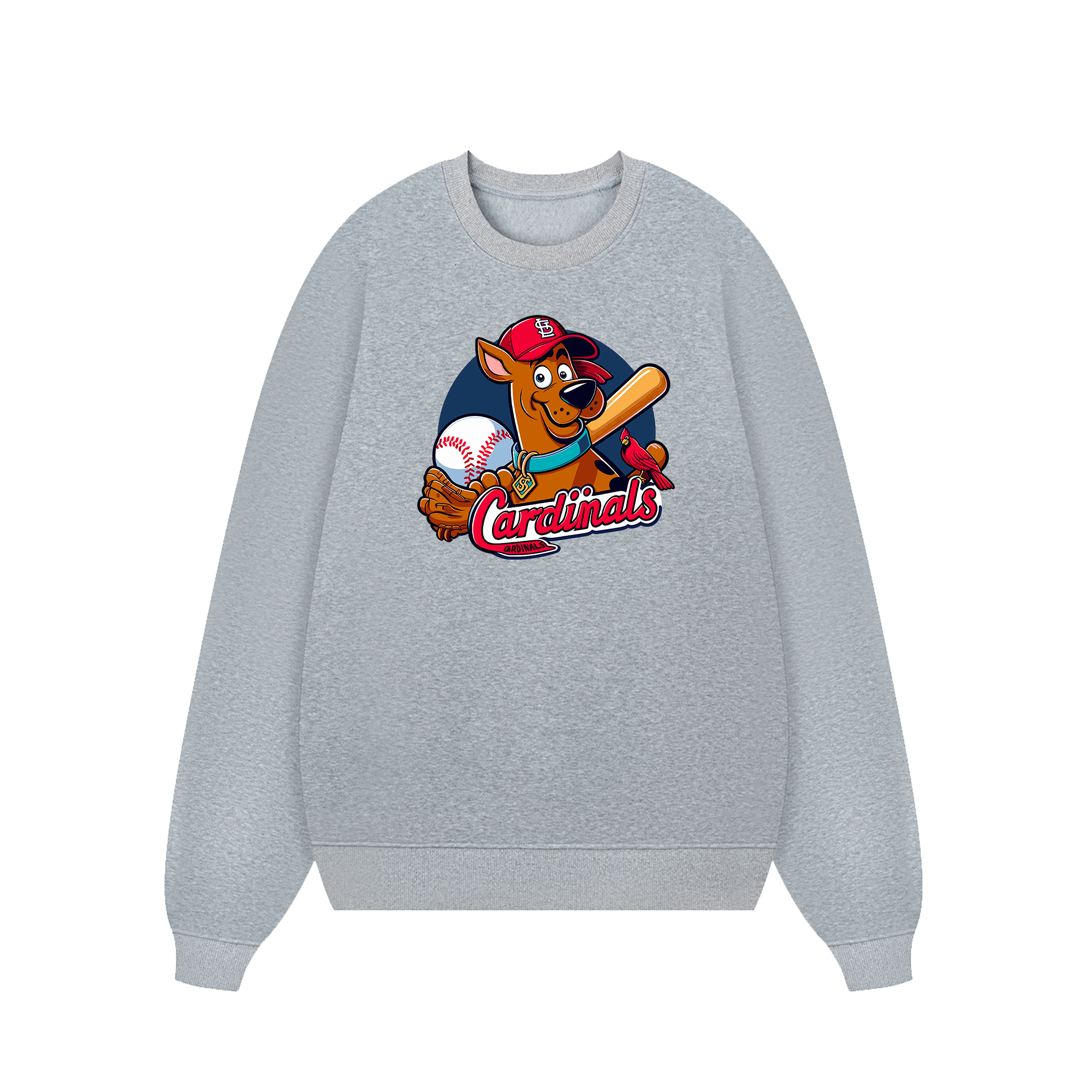 MLB Cardinals Scooby Doo Sweater