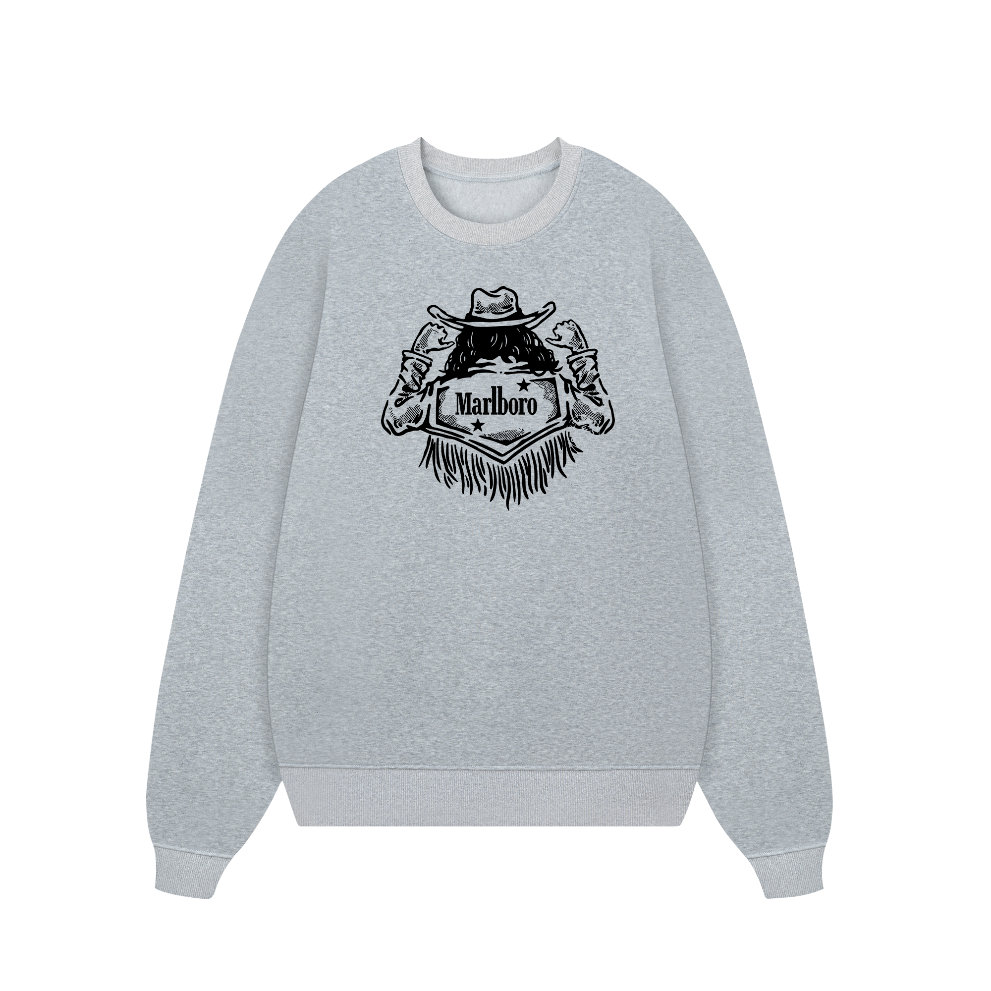 Marlboro Behind Cowboy Sweater