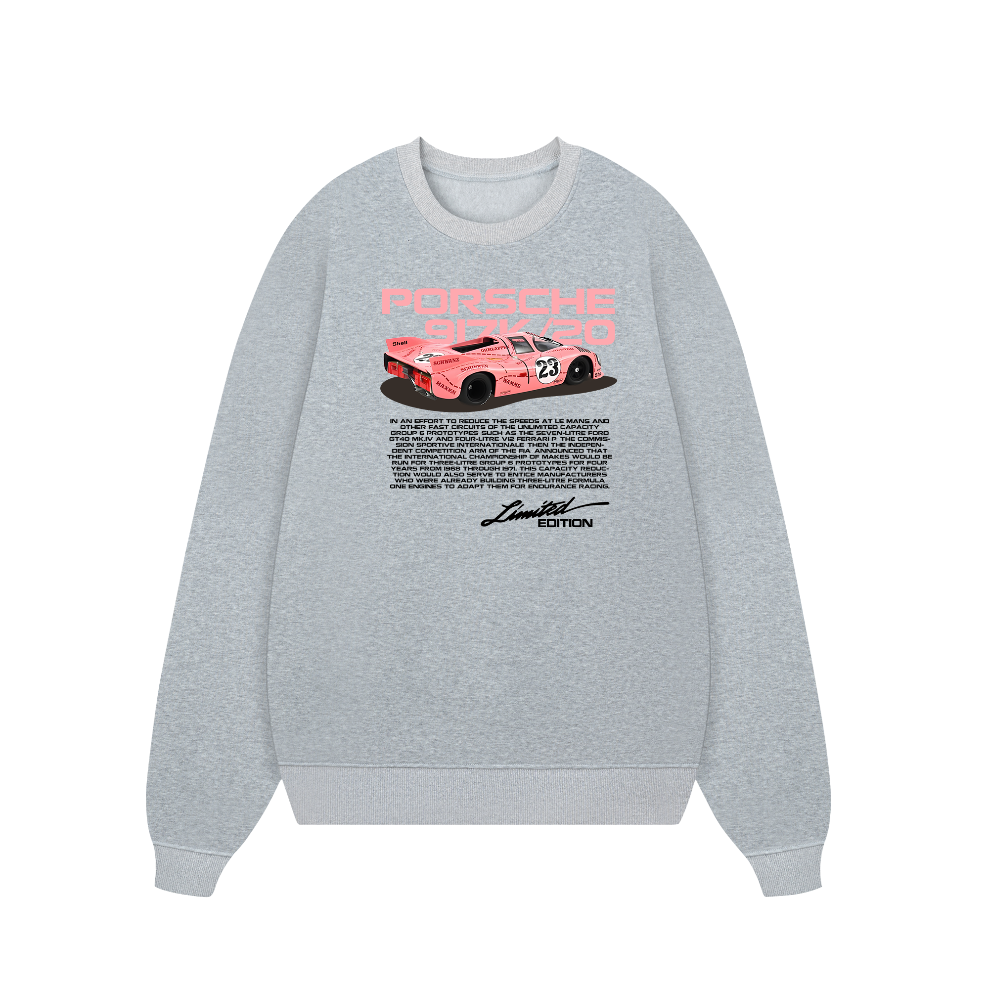 Porsche 917K Pink Pig Sweater