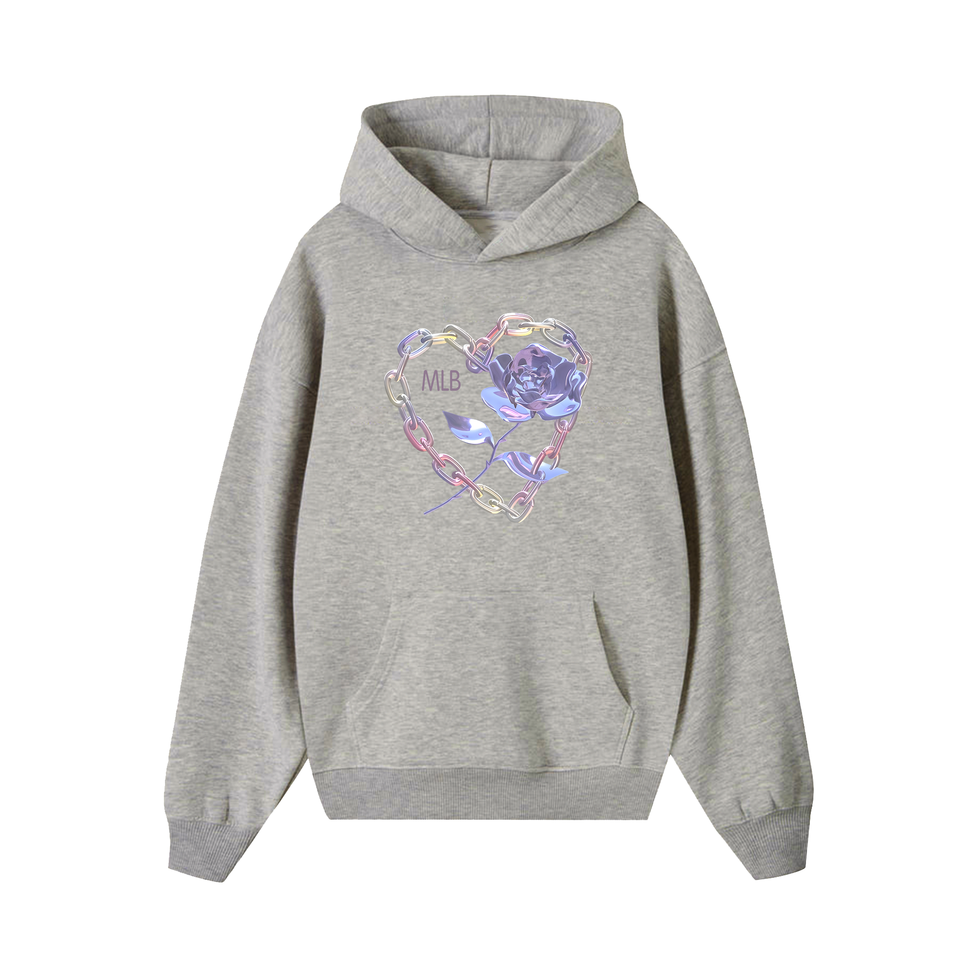 MLB Floral Hologram Rose Hoodie