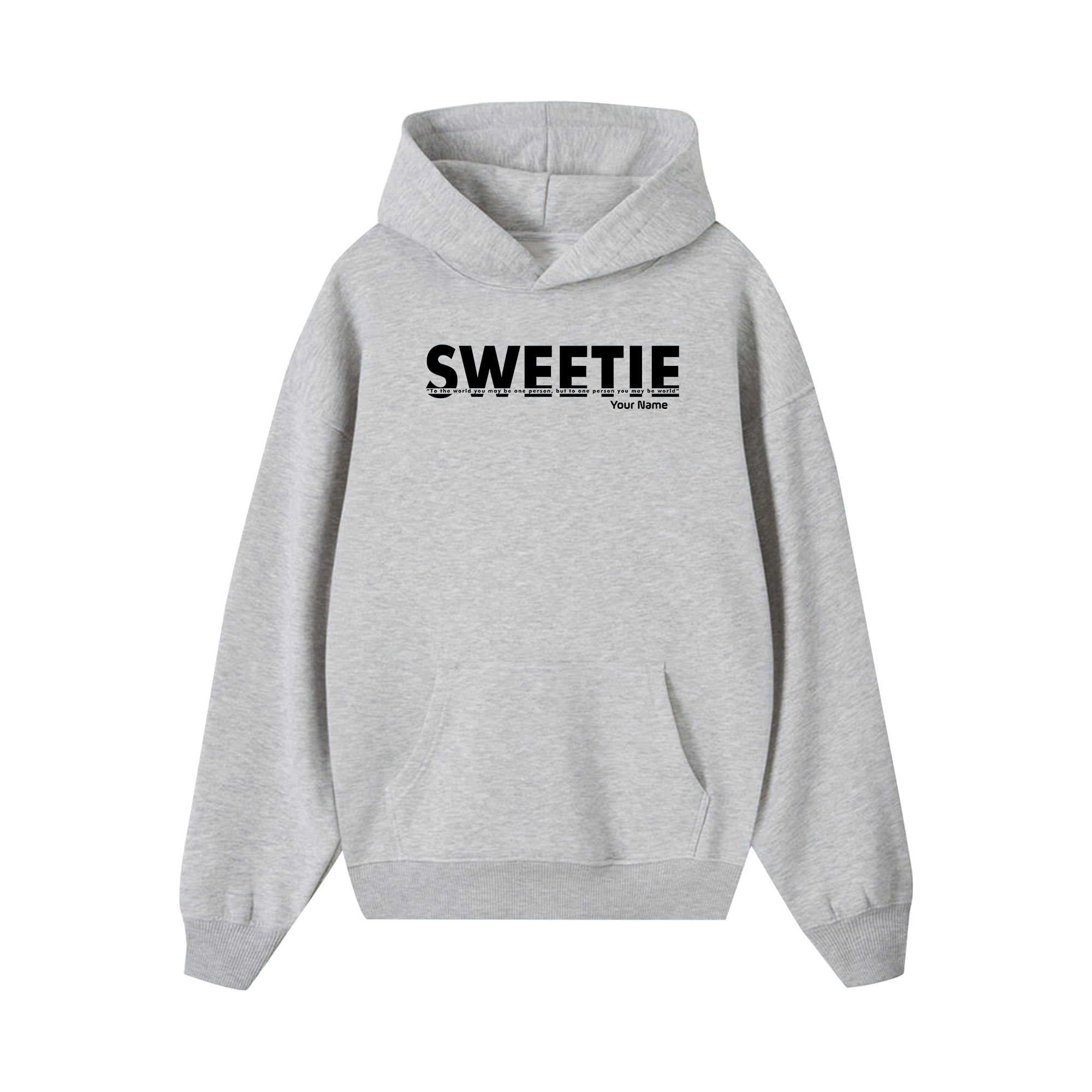 Custom Couple Sweetie Hoodie