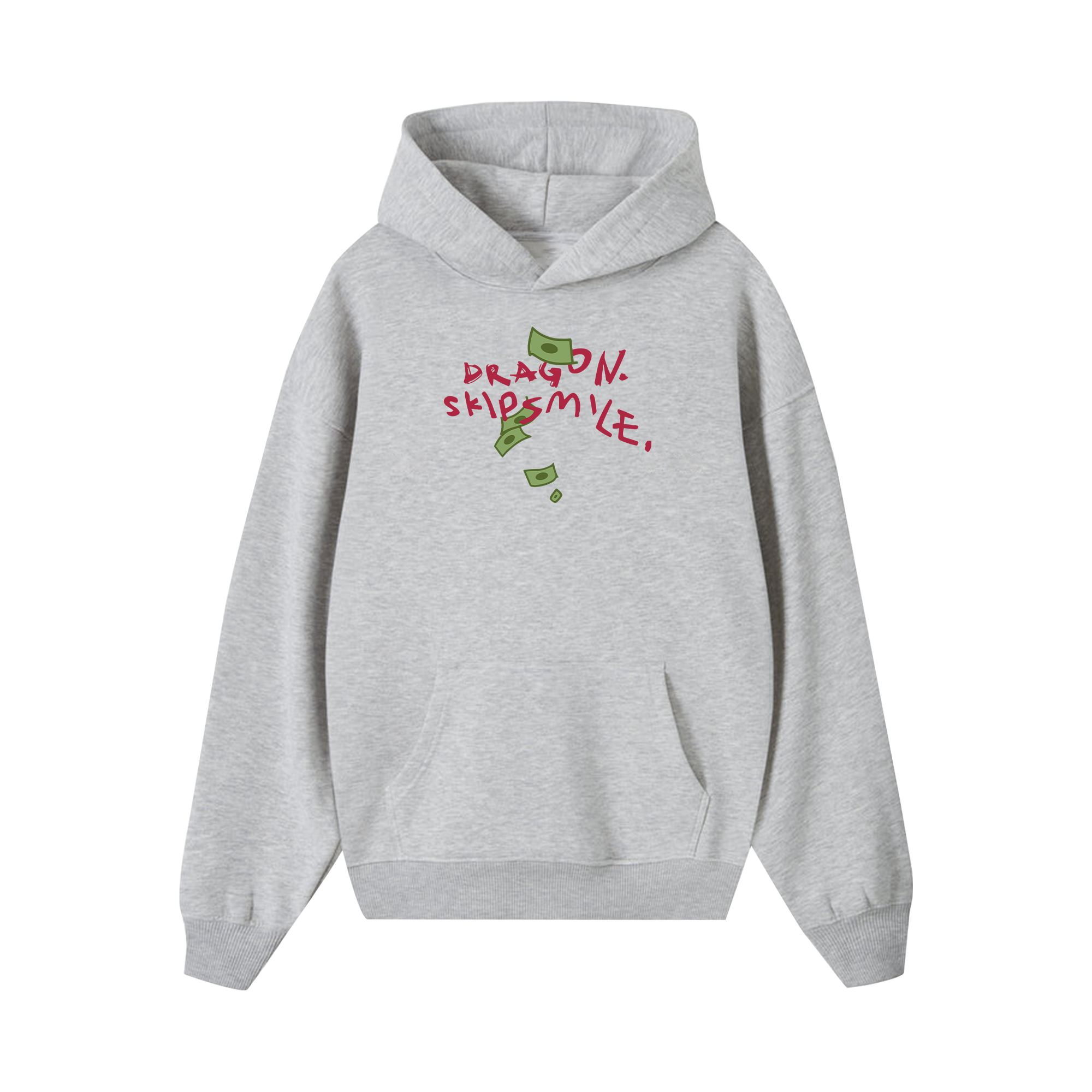 Money Dragon Skip Smile Hoodie