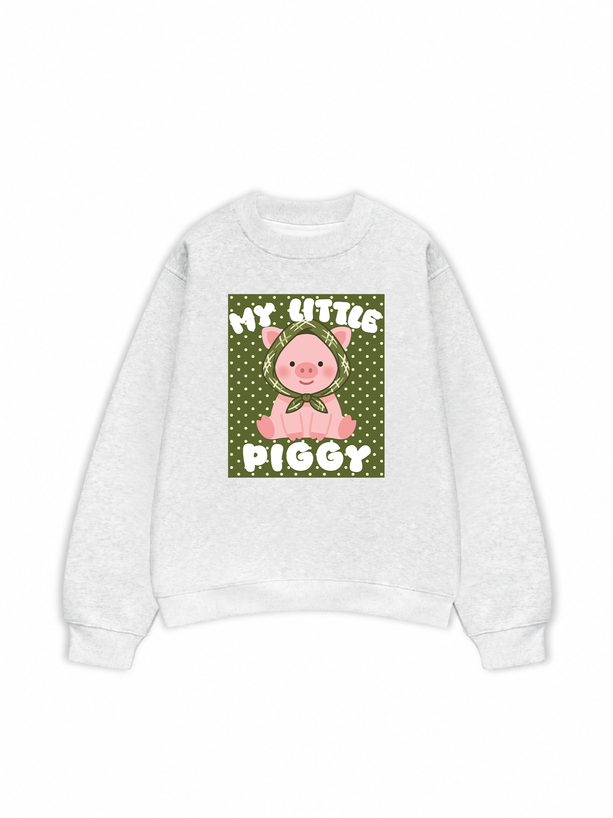 Áo Sweater Nỉ Hai Da Farm My Litle Piggy