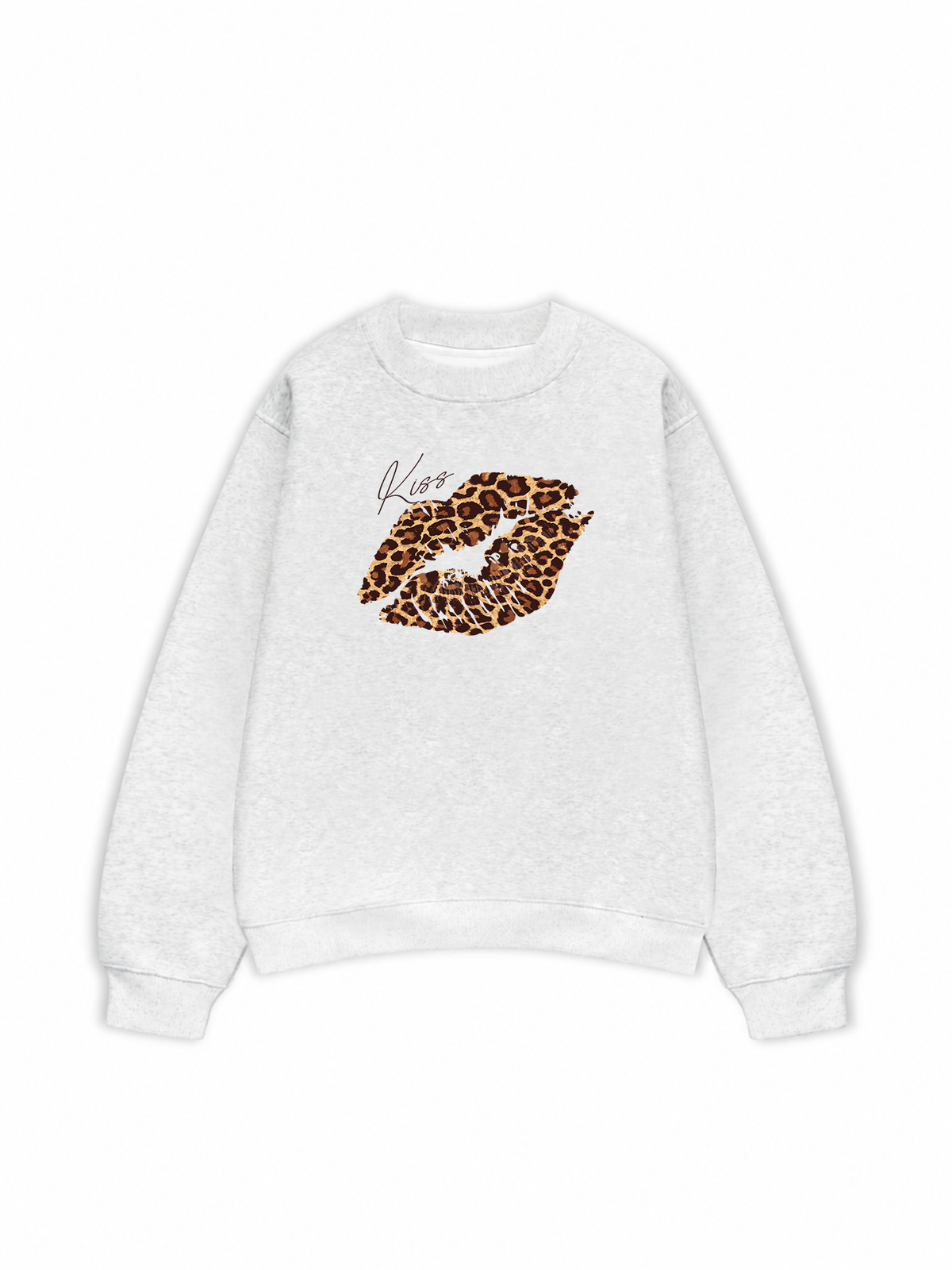 Áo Sweater Nỉ Hai Da Urban Leopard Kiss Lip
