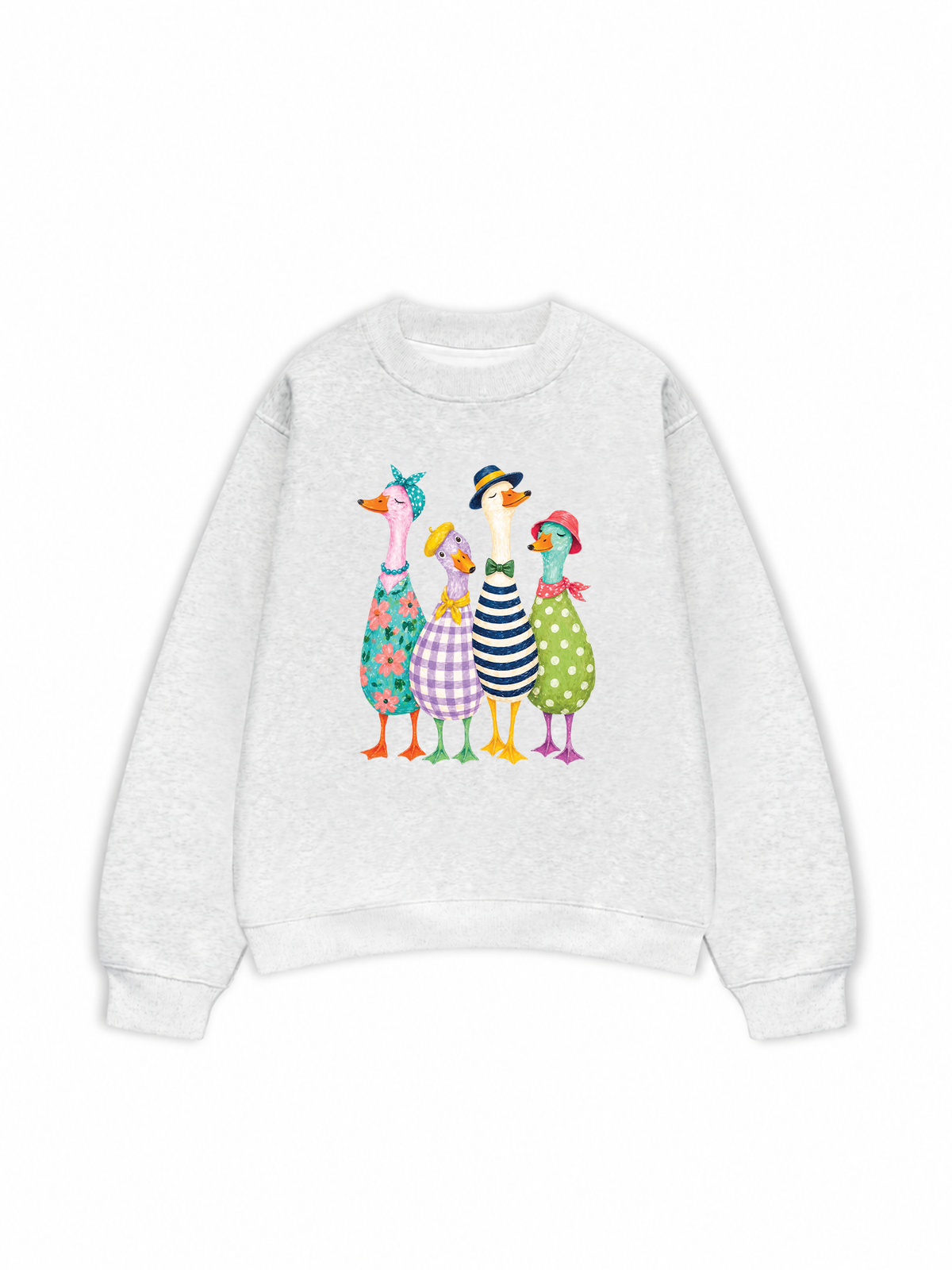 Áo Sweater Nỉ Hai Da Farm Duck Group