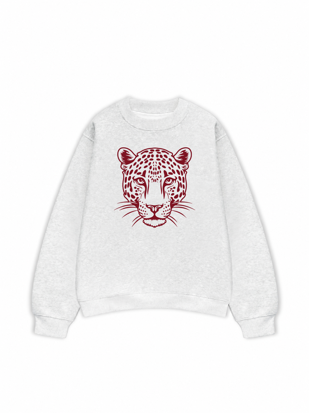 Áo Sweater Nỉ Hai Da Urban Leopard Feline Face