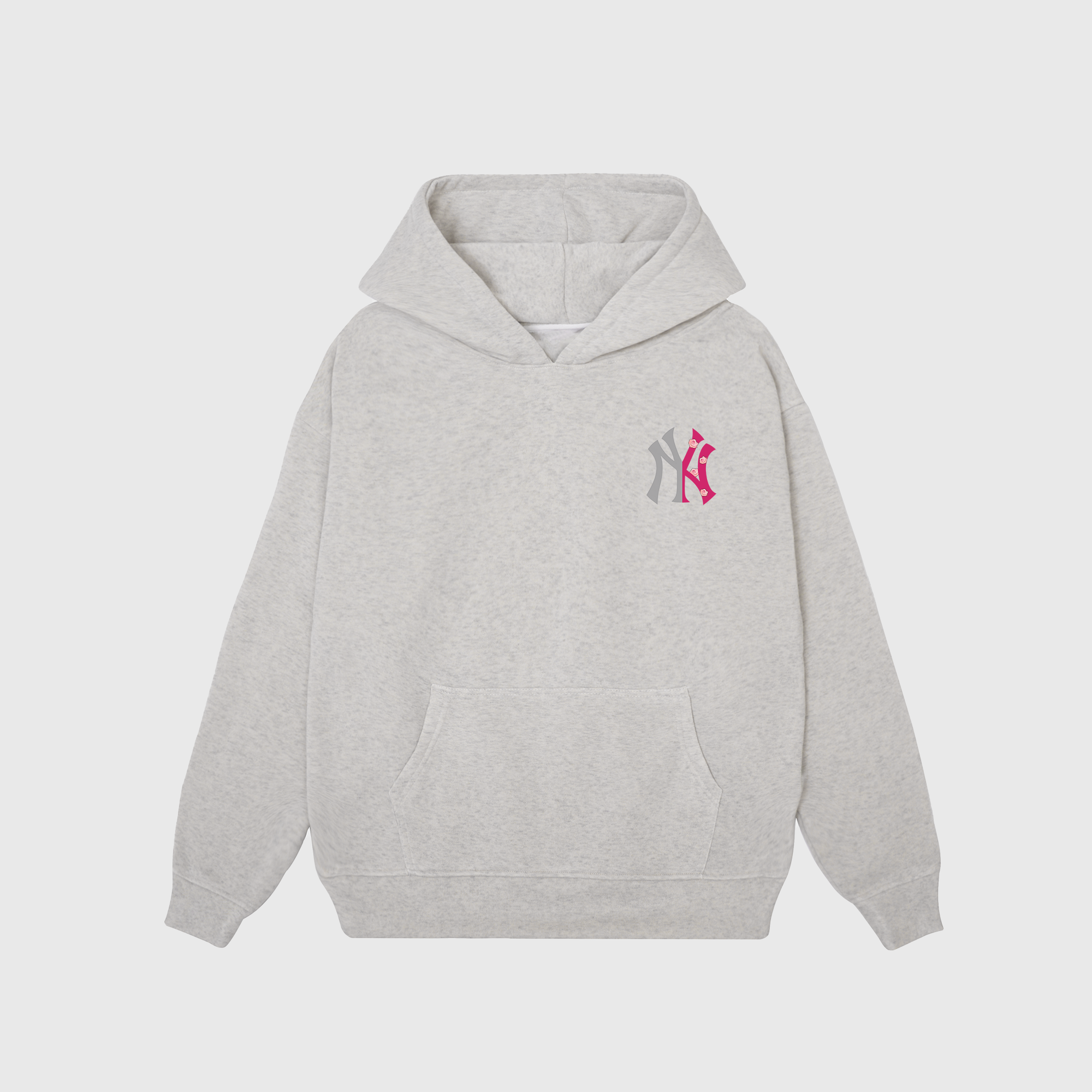 MLB Floral Pink Rose Hoodie