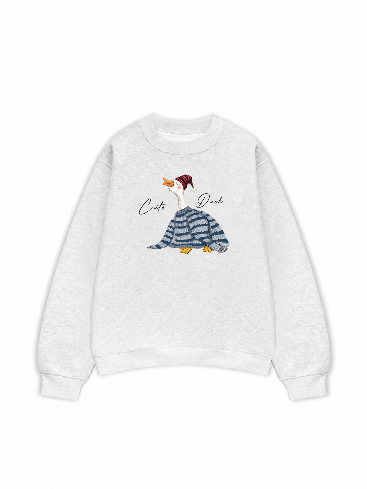 Áo Sweater Nỉ Hai Da Farm Cute Duck