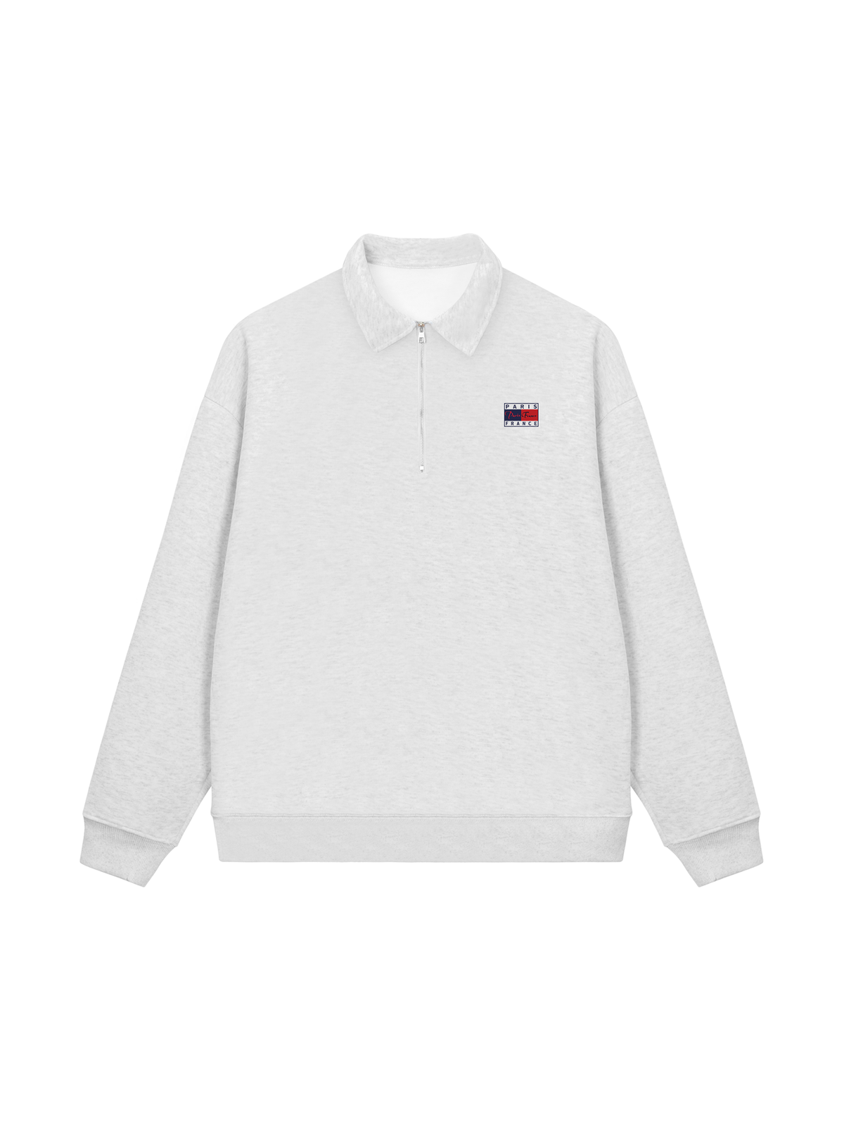 Áo Sweater Polo Nỉ Hai Da Basic Paris France