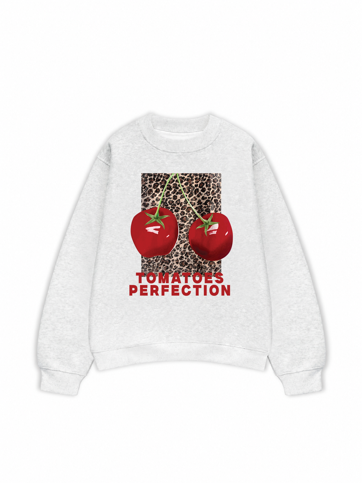 Áo Sweater Nỉ Hai Da Urban Leopard Tomatoes Perfection