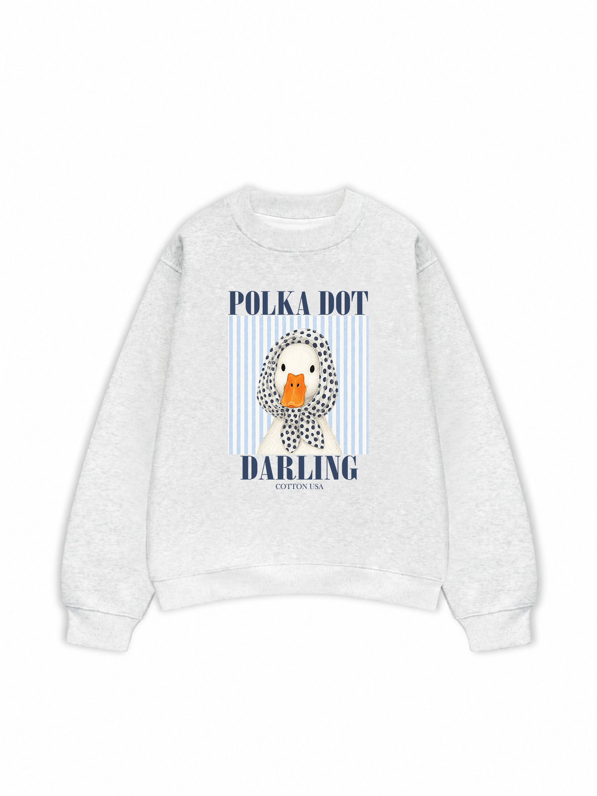 Áo Sweater Nỉ Hai Da Farm Polka Dot Darling