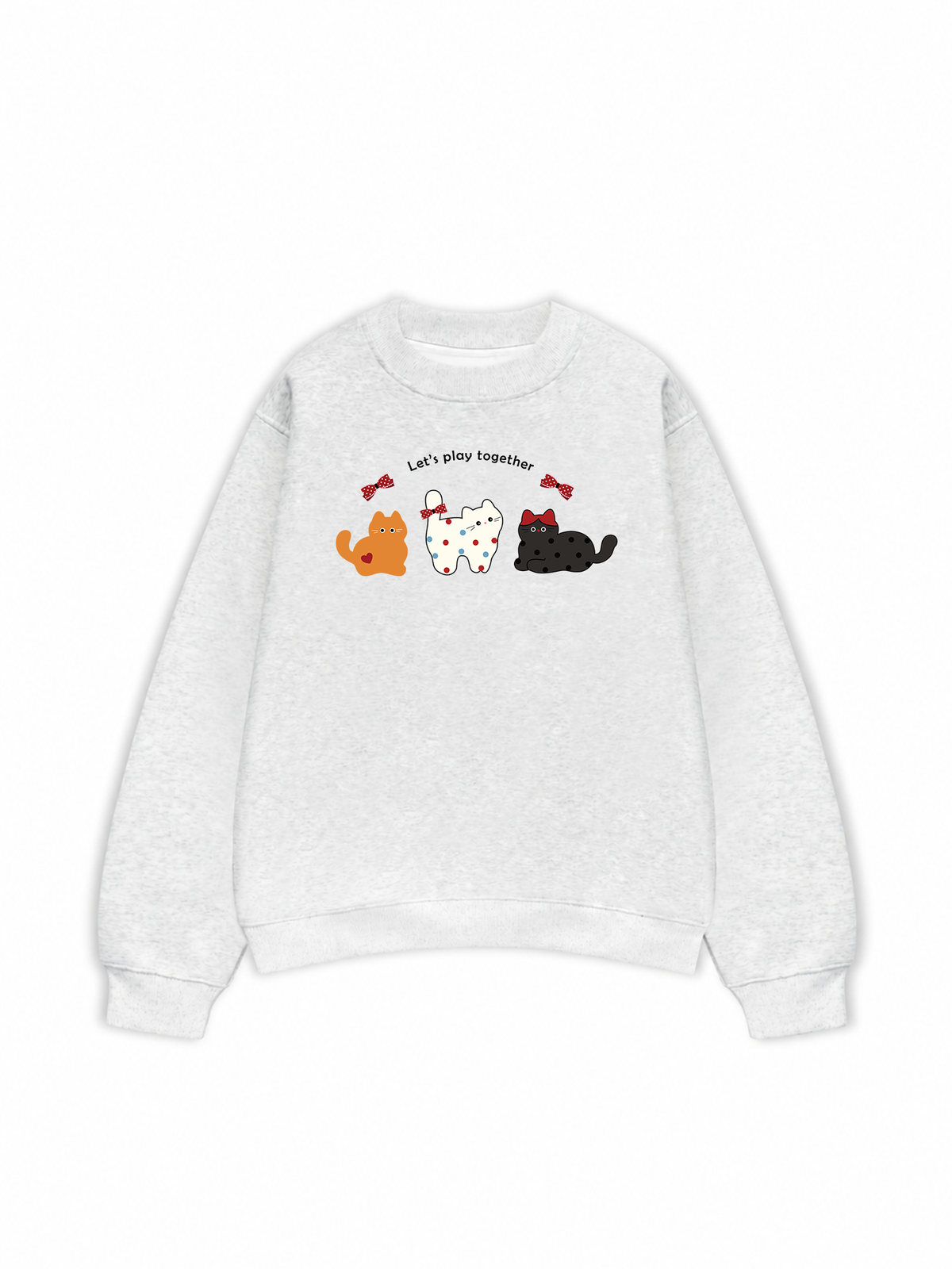 Áo Sweater Nỉ Hai Da Dotty Mood Play Together
