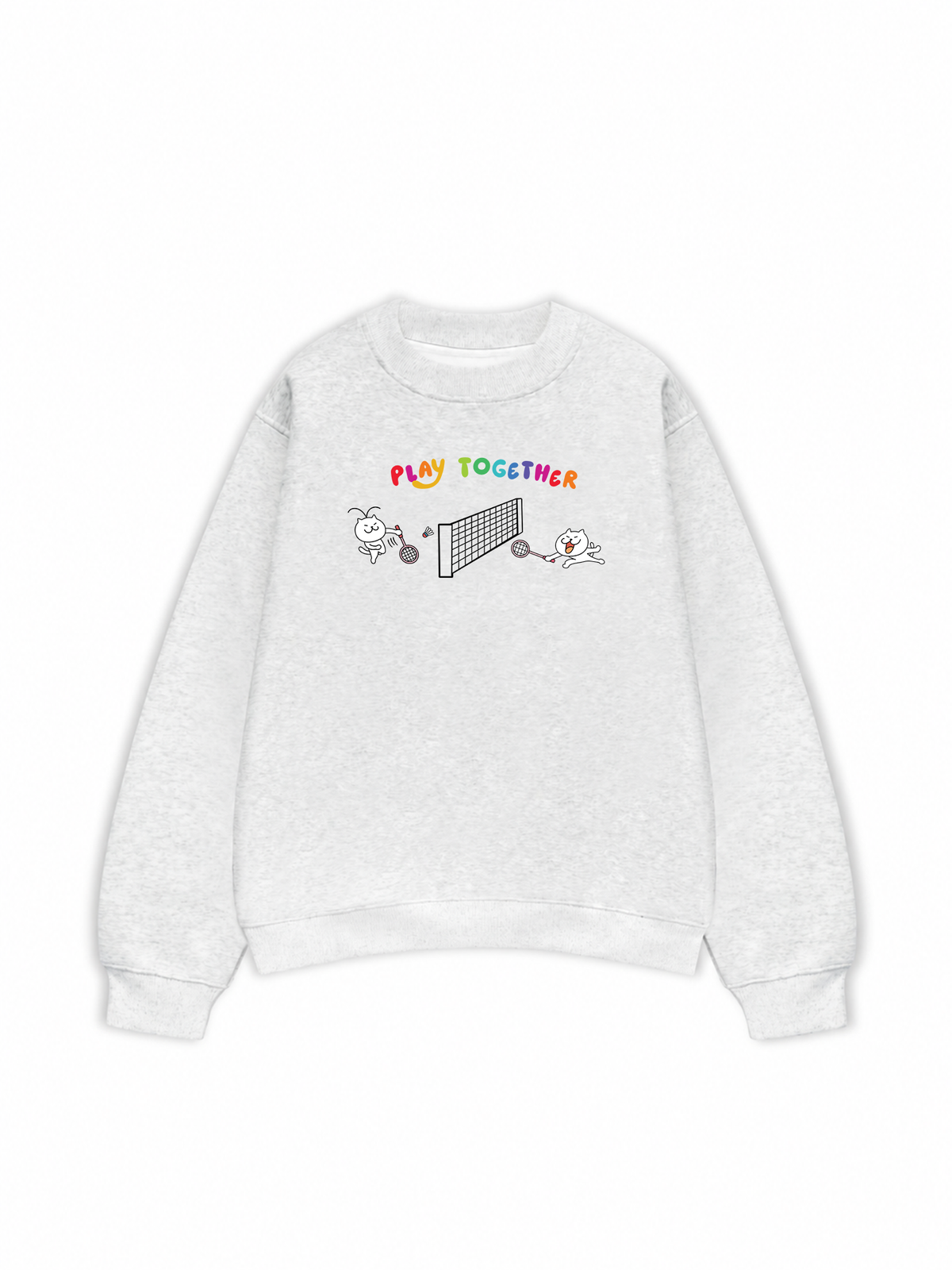 Áo Sweater Nỉ Hai Da Badminton Play Together