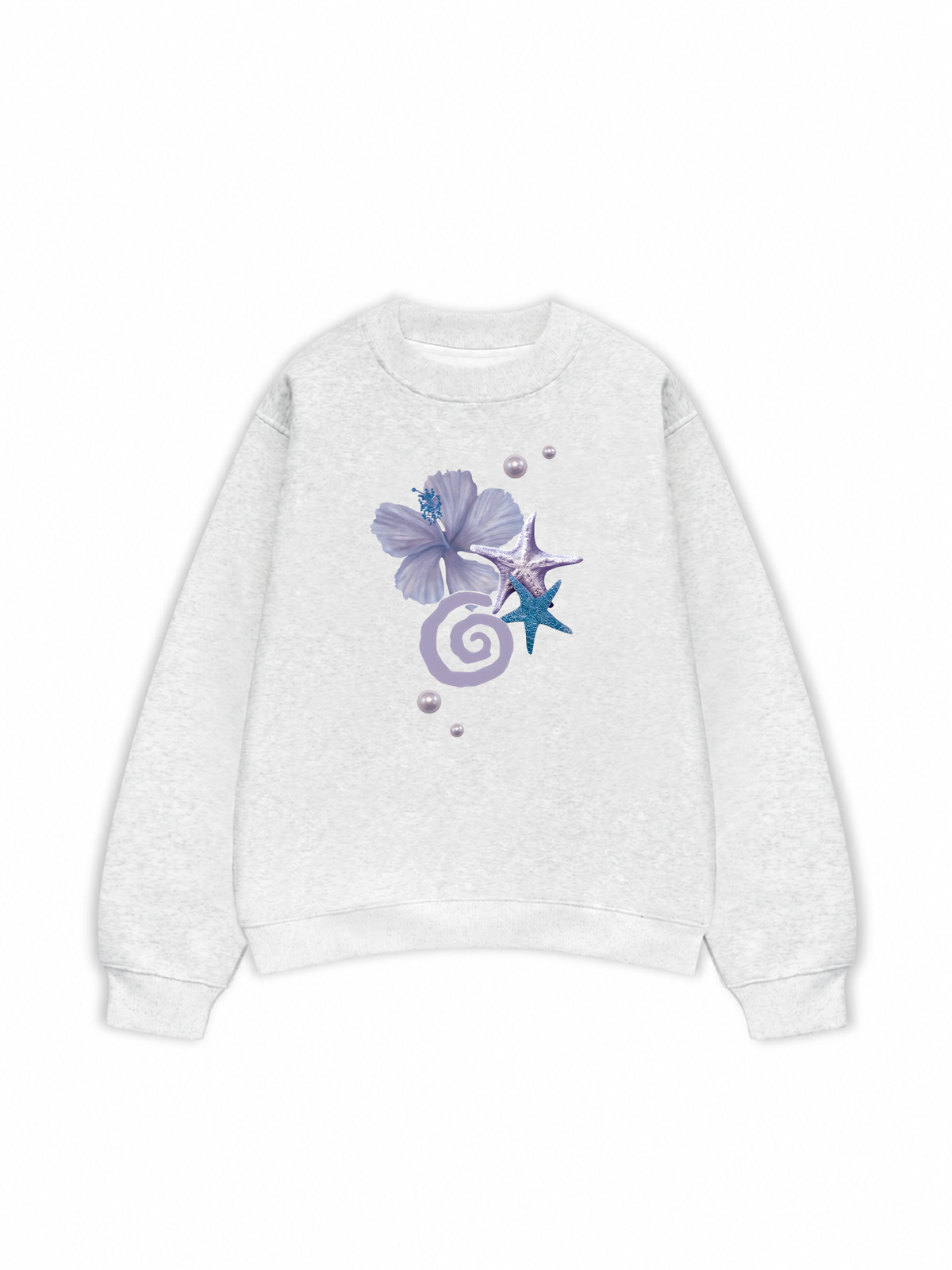 Áo Sweater Nỉ Hai Da Tropical Pearl Coast