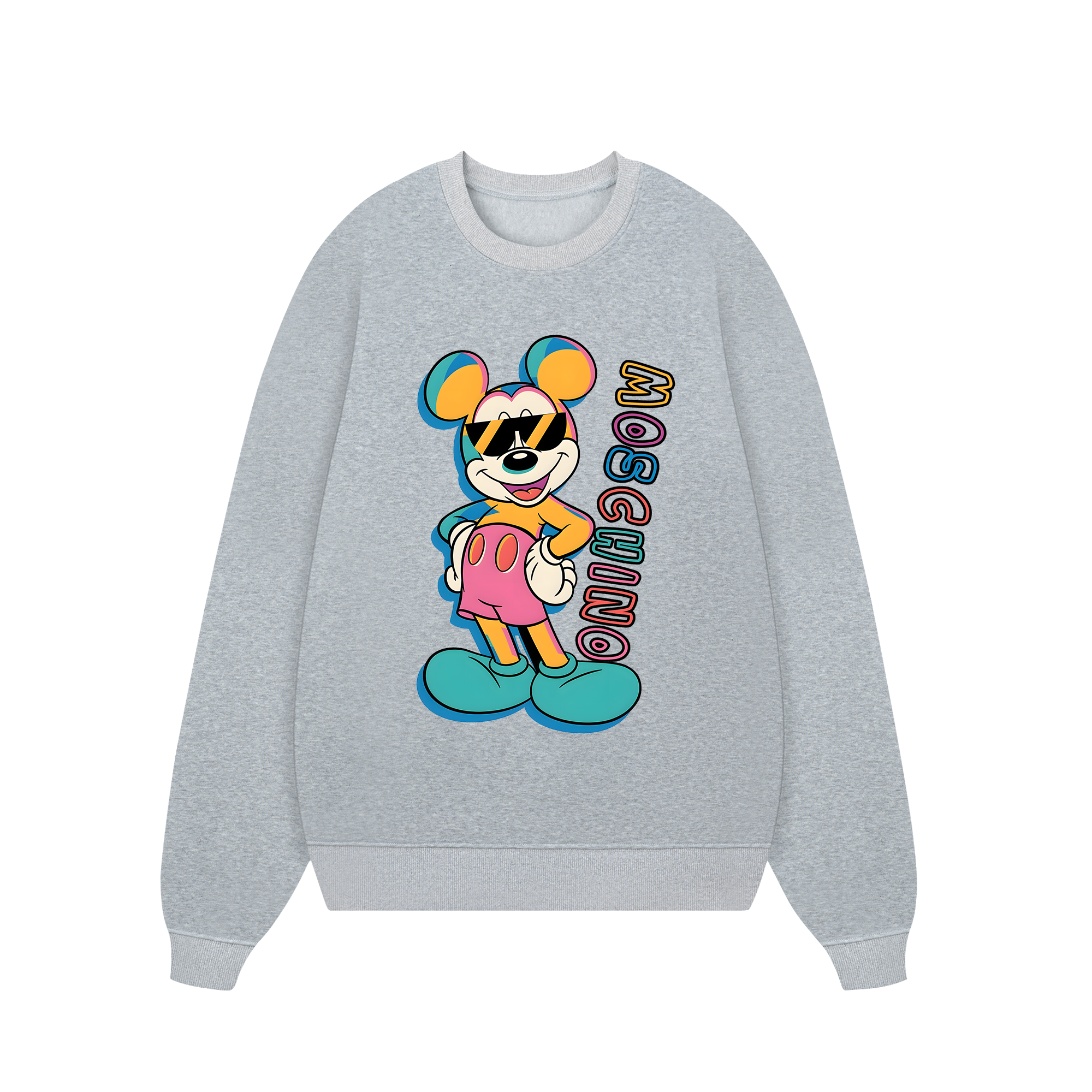 Moschino Colorful Mickey Sweater