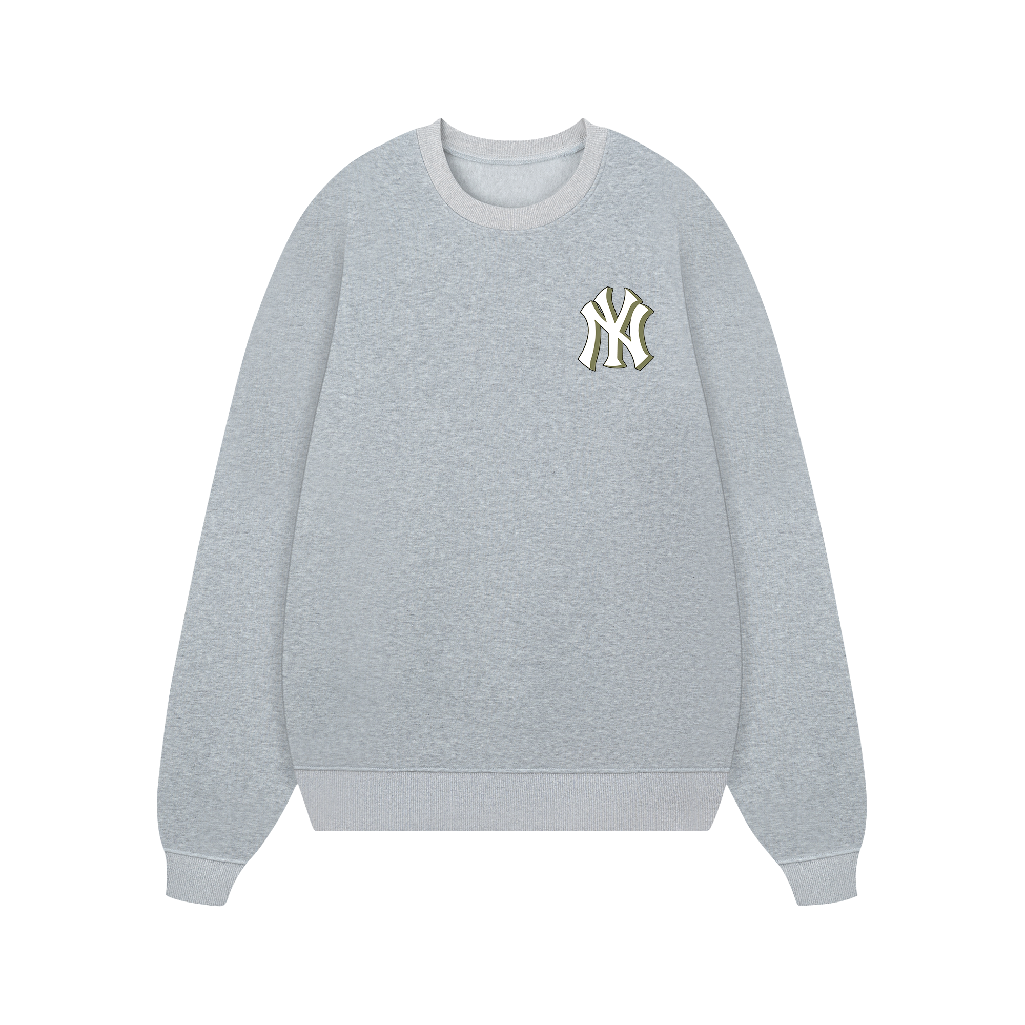 MLB Floral Green Floral New York Sweater