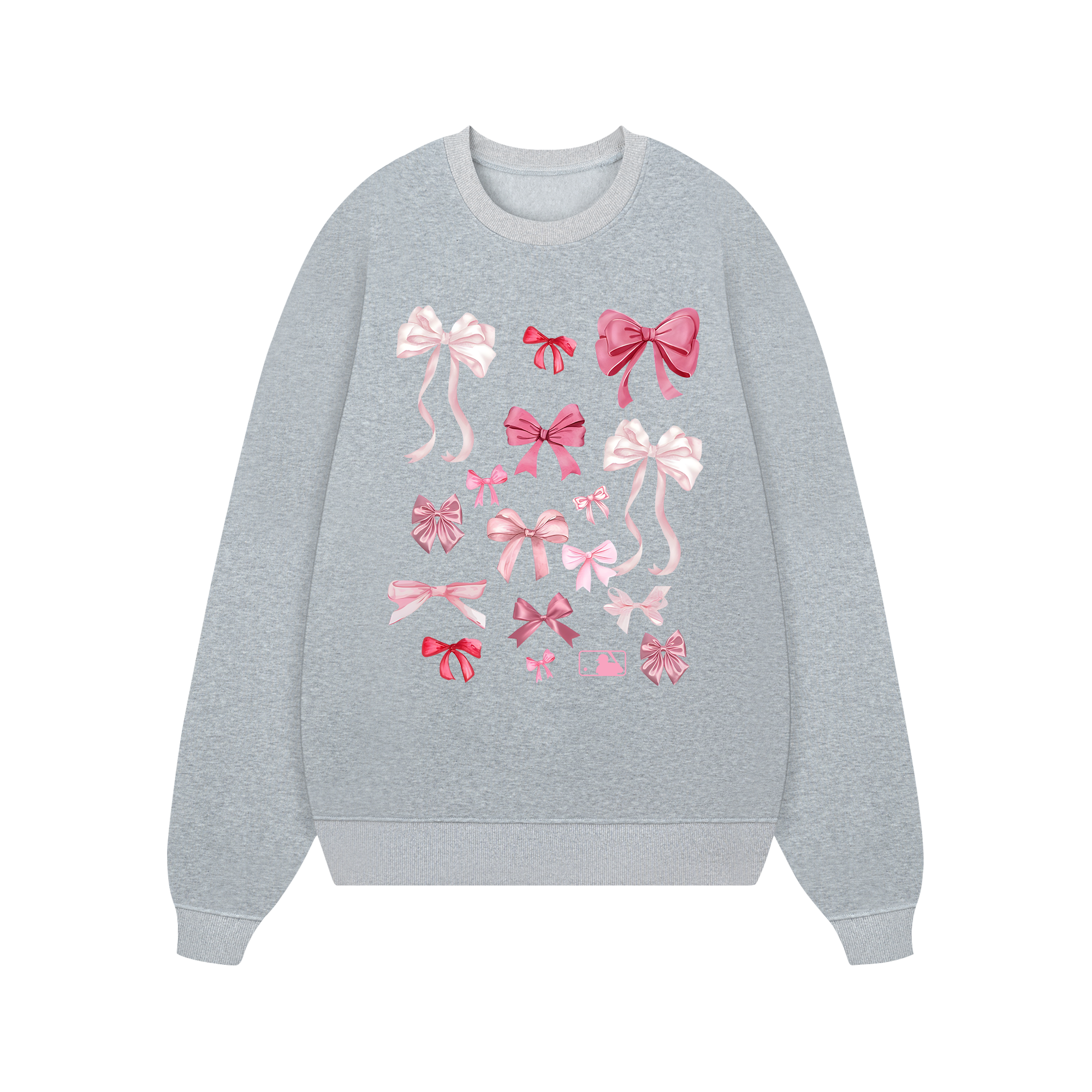 MLB Floral Pink Ribbon Y2K Sweater