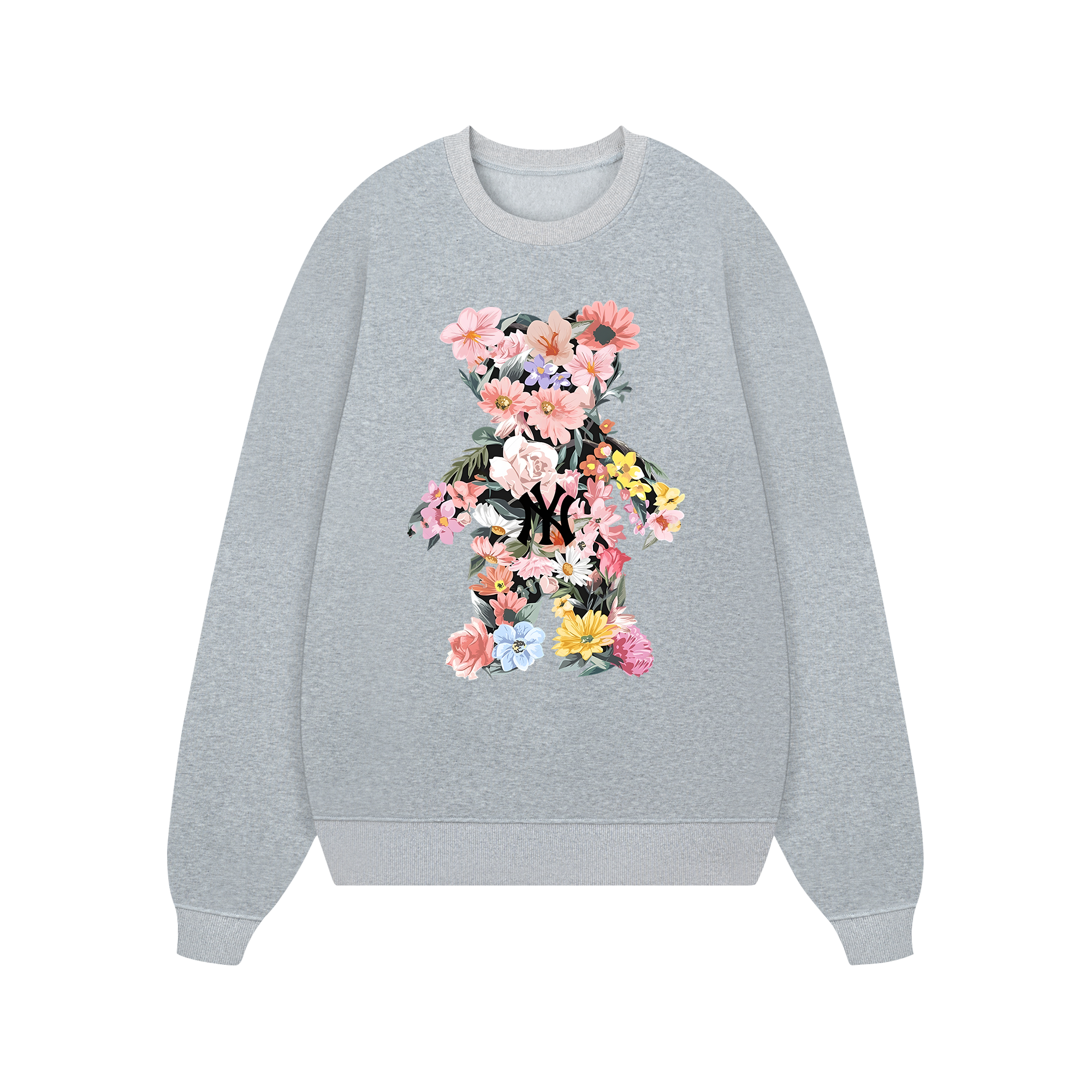 MLB Floral Teaddy Bear Flower Sweater