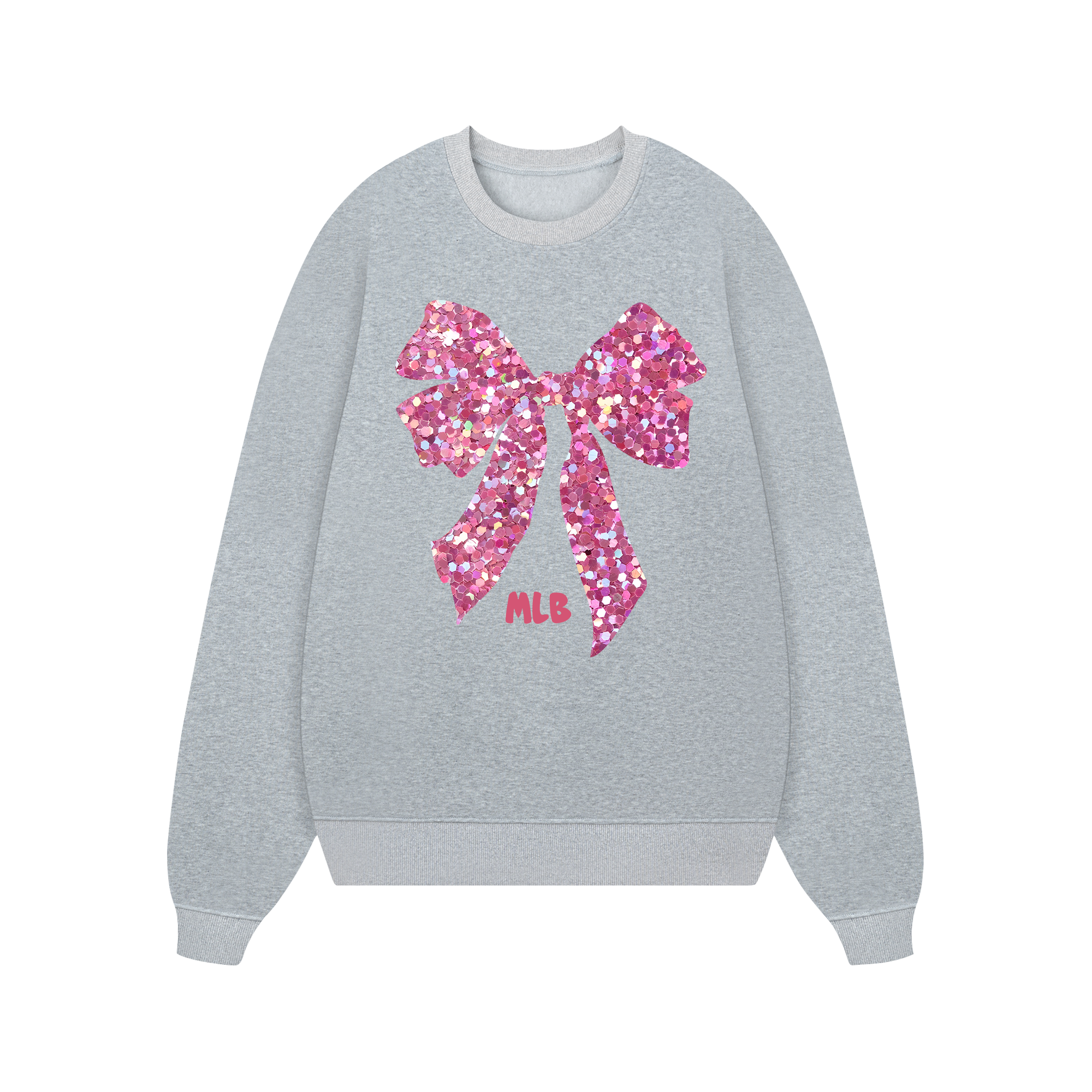 MLB Floral Gliiter Ribbon Sweater