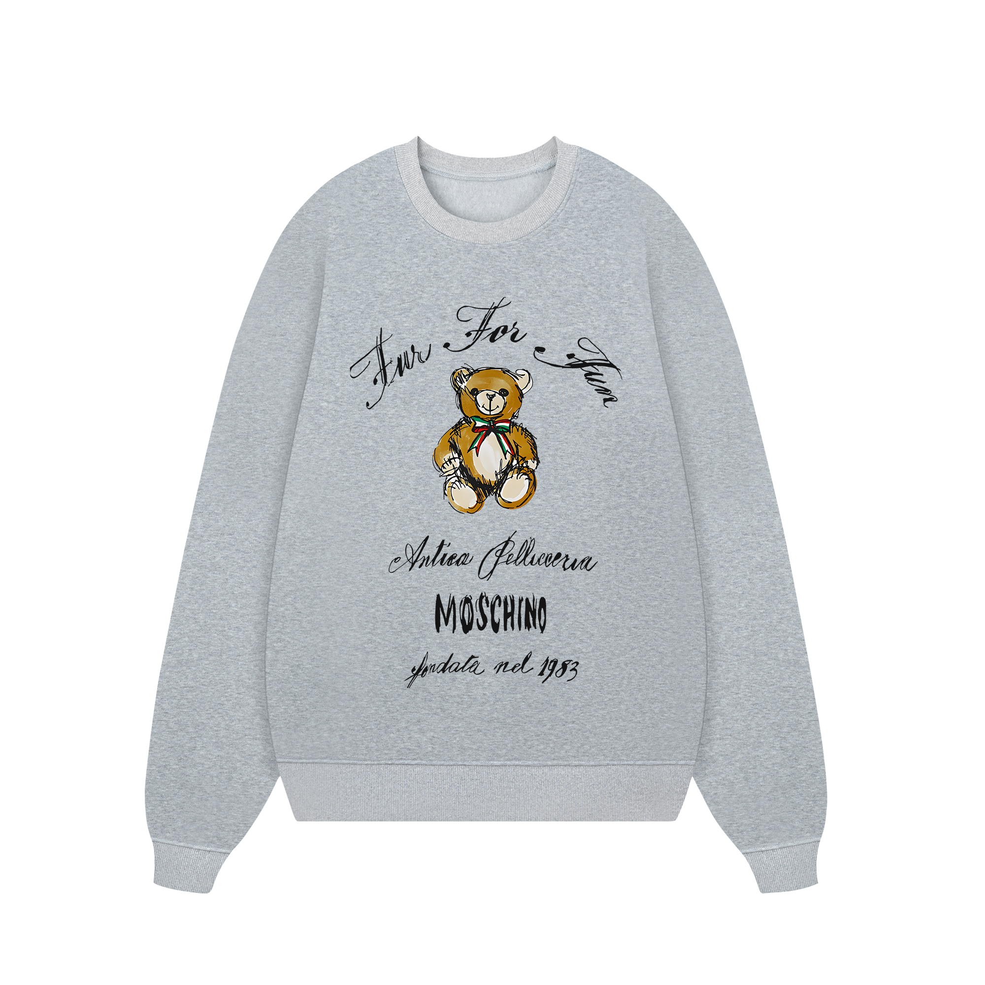 Moschino Funny Bear Retro Sweater