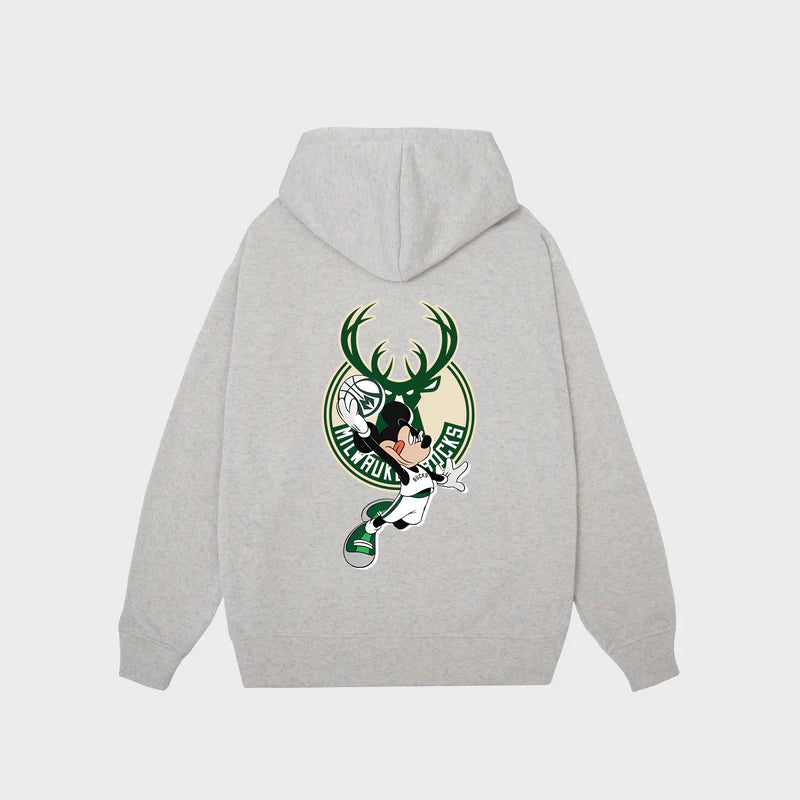 Flash Sale NBA Milwaukee Bucks Mickey Hoodie