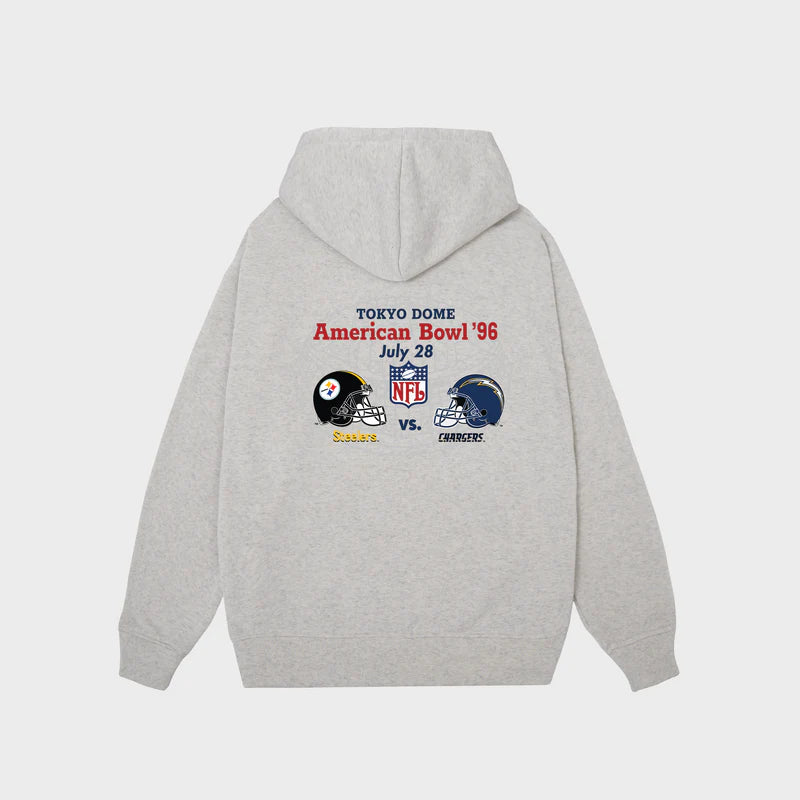 Flash Sale NFL Tokyo Dome 1996 Chargers Vs Steelers Hoodie