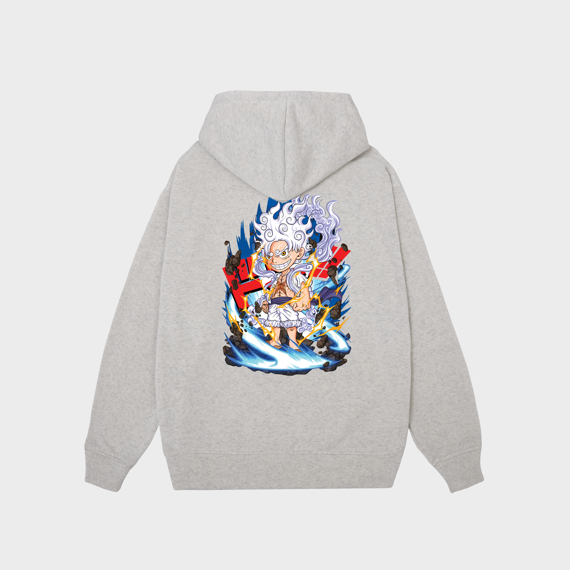 ONE PIECE GEAR 5 HOODIE / XÁM TIÊU