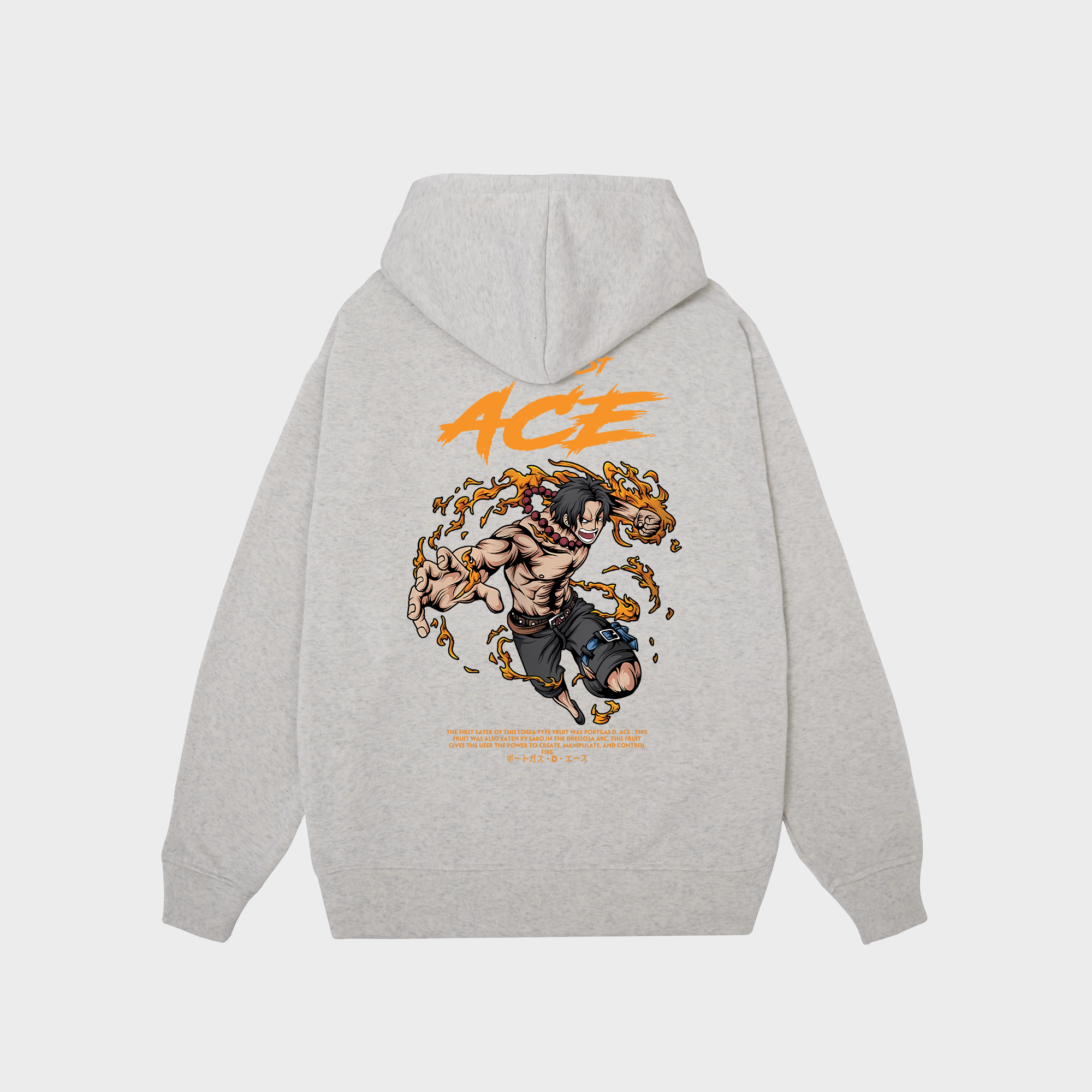 ONE PIECE ACE HOODIE / XÁM TIÊU