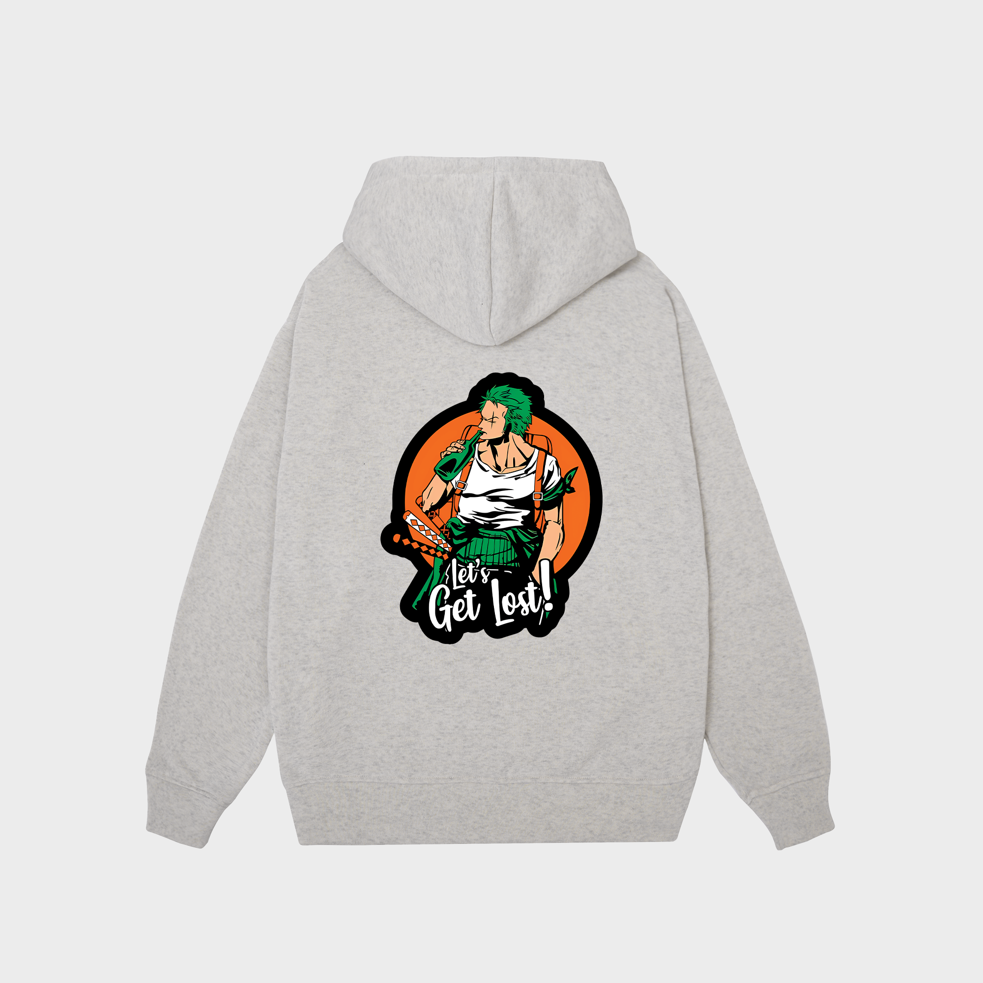 ONE PIECE ZORO RORONOA HOODIE / XÁM TIÊU