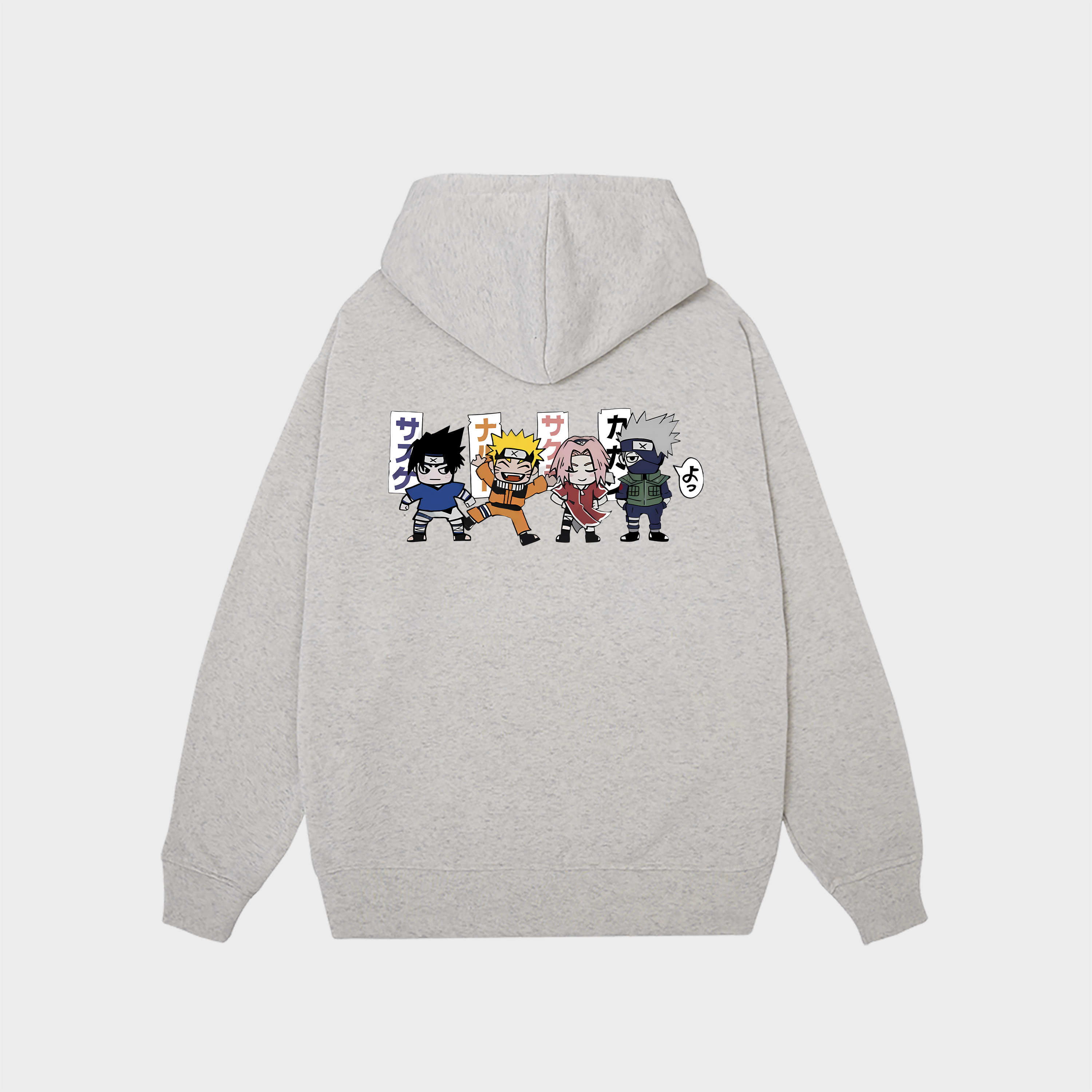 NARUTO TEAM 7 HOODIE / XÁM