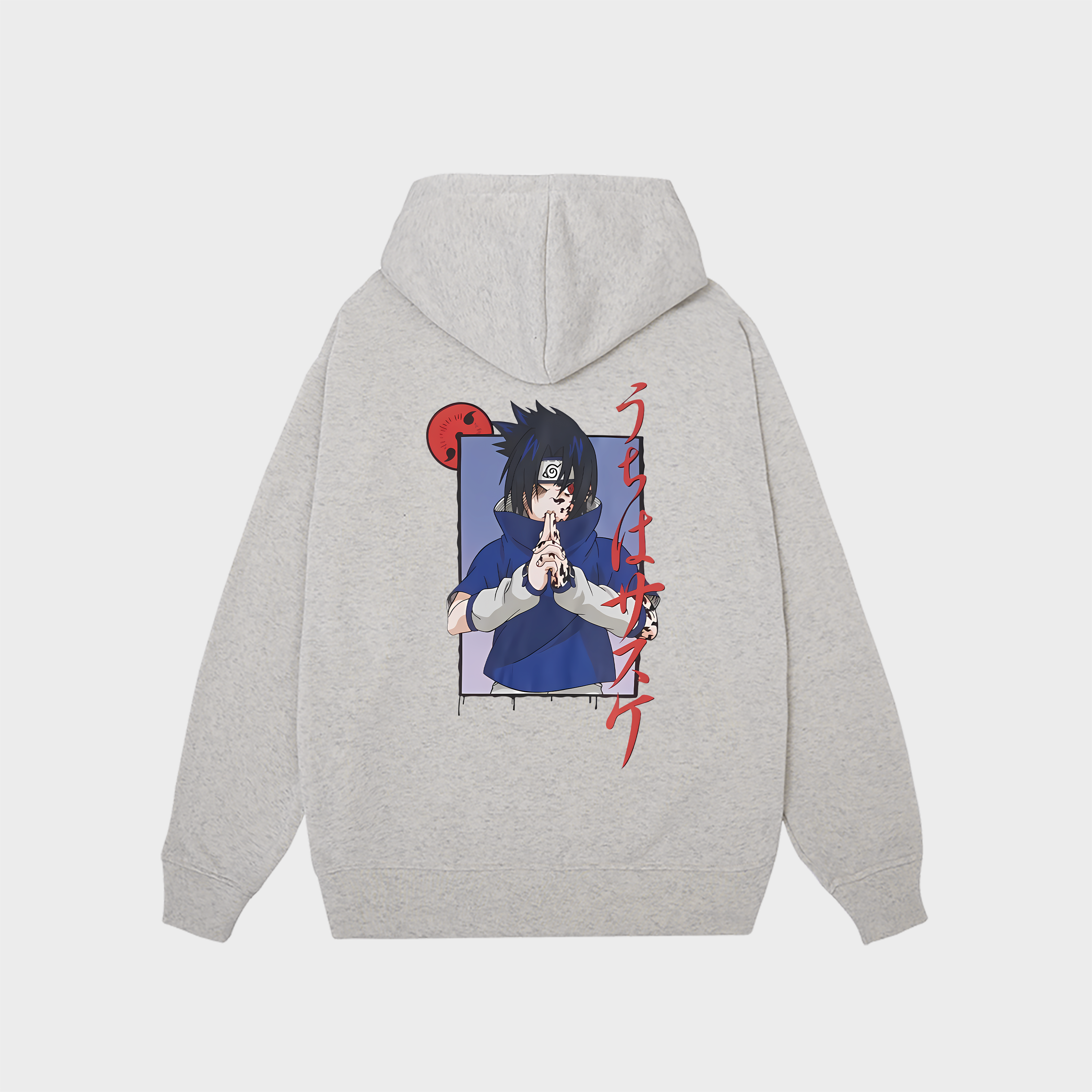 NARUTO BERSHKA LATVIA HOODIE / XÁM