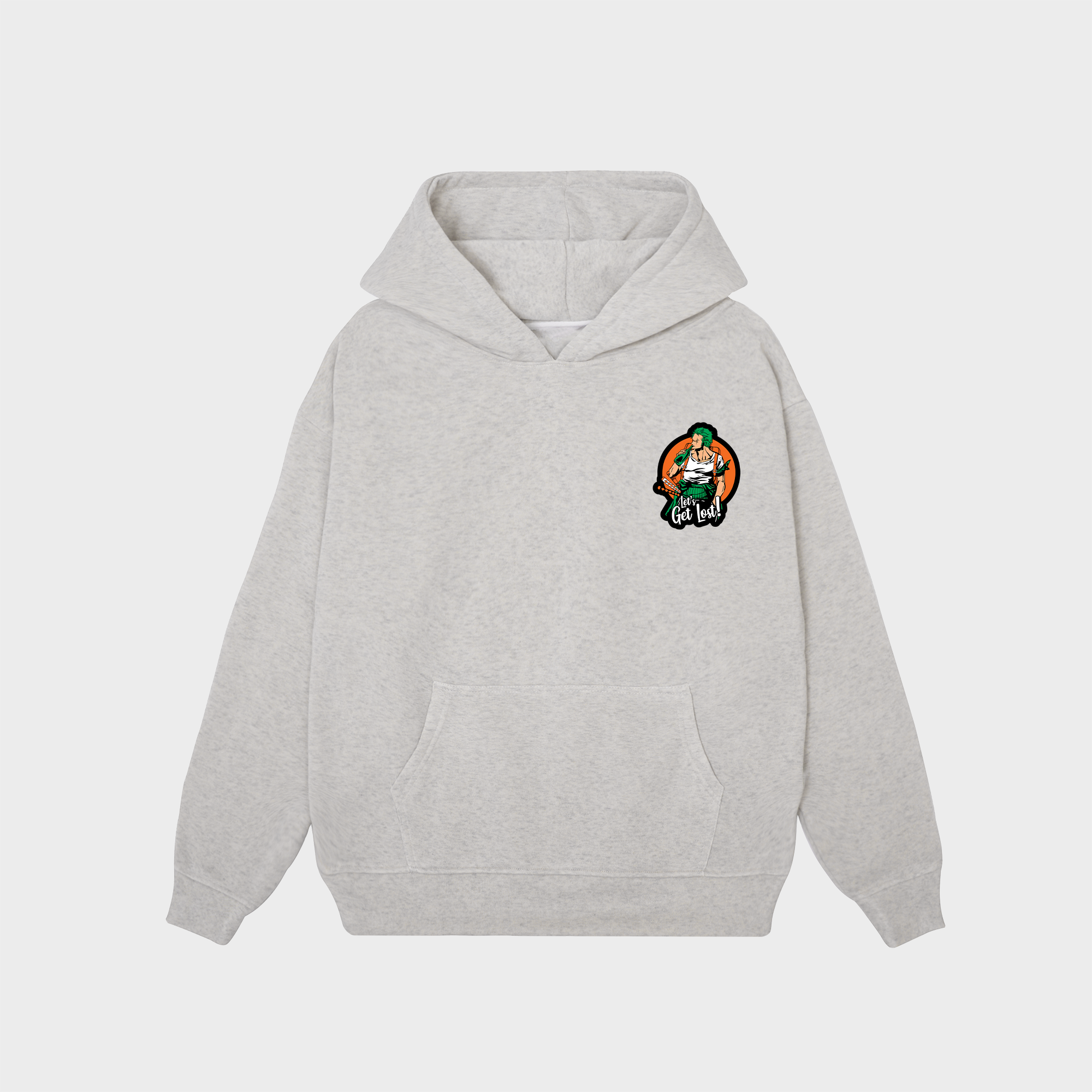 ONE PIECE ZORO RORONOA HOODIE / XÁM TIÊU